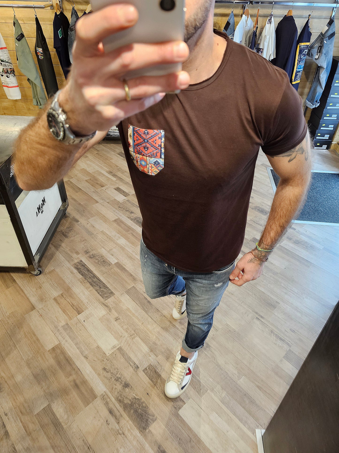 T-SHIRT MORO TASCHINO