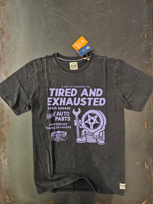 T-SHIRT AUTO PARTS SUPERDRY