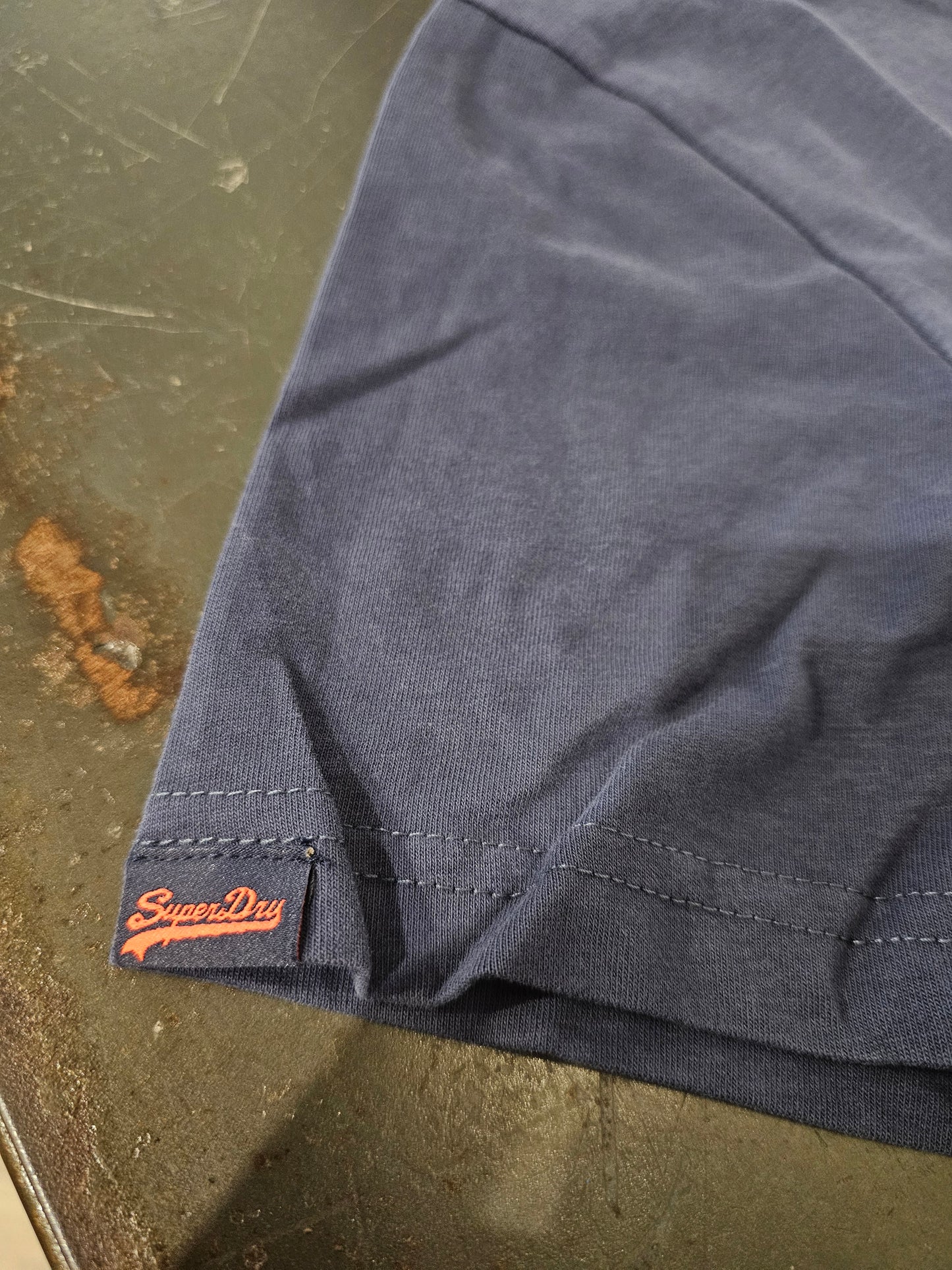 T-SHIRT BLU JAPAN DEPT SUPERDRY