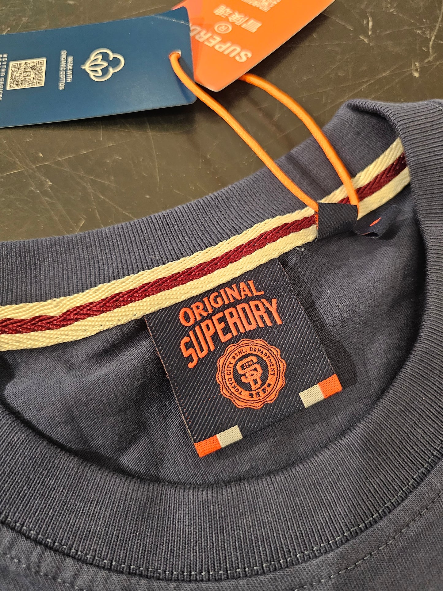 T-SHIRT BLU JAPAN DEPT SUPERDRY