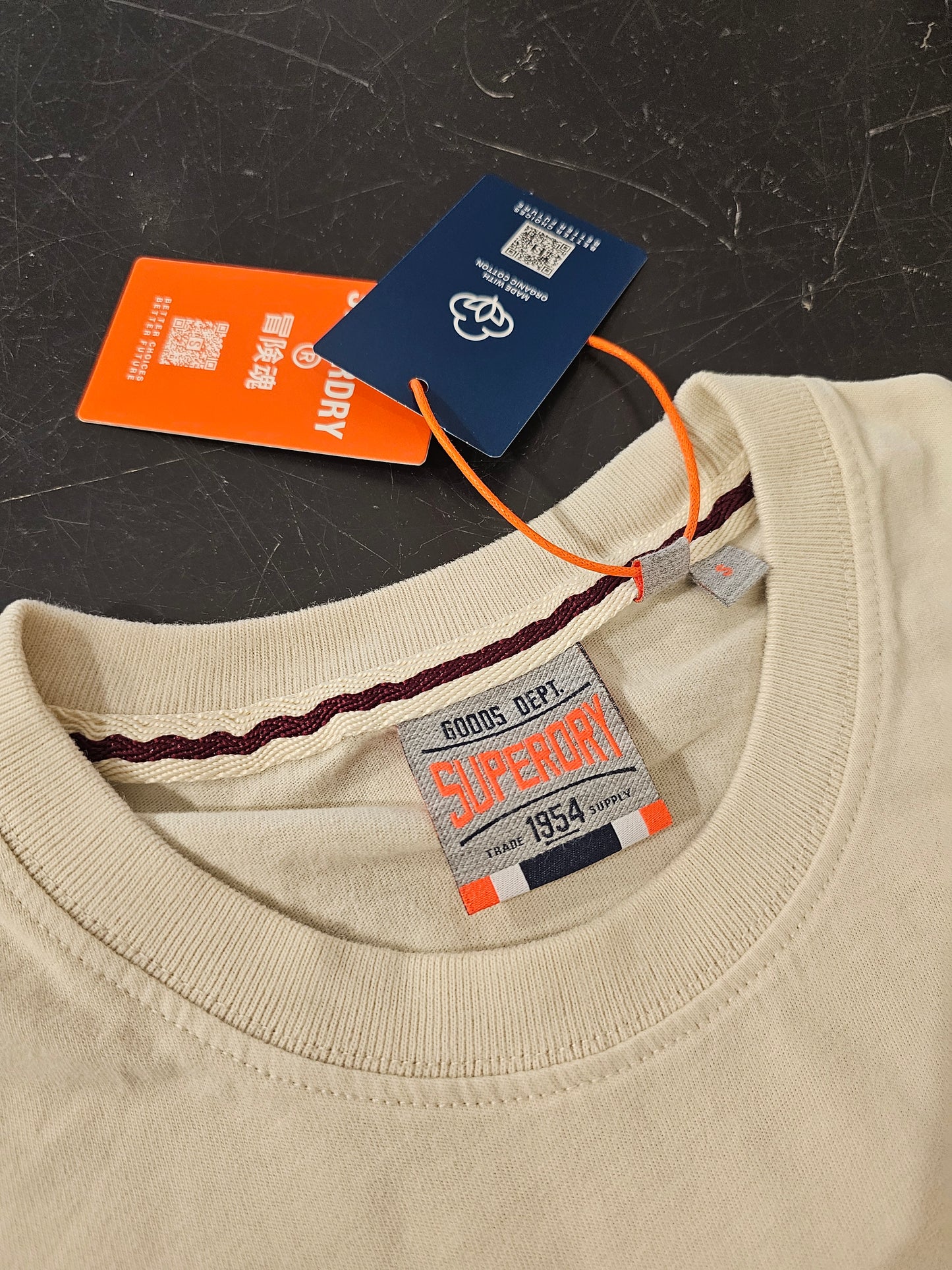 T-SHIRT PANNA JAPAN DEPT SUPERDRY