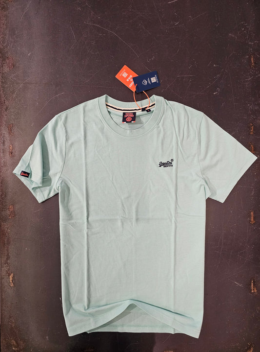 T-SHIRT VERDE ACQUA JAPAN DEPT SUPERDRY