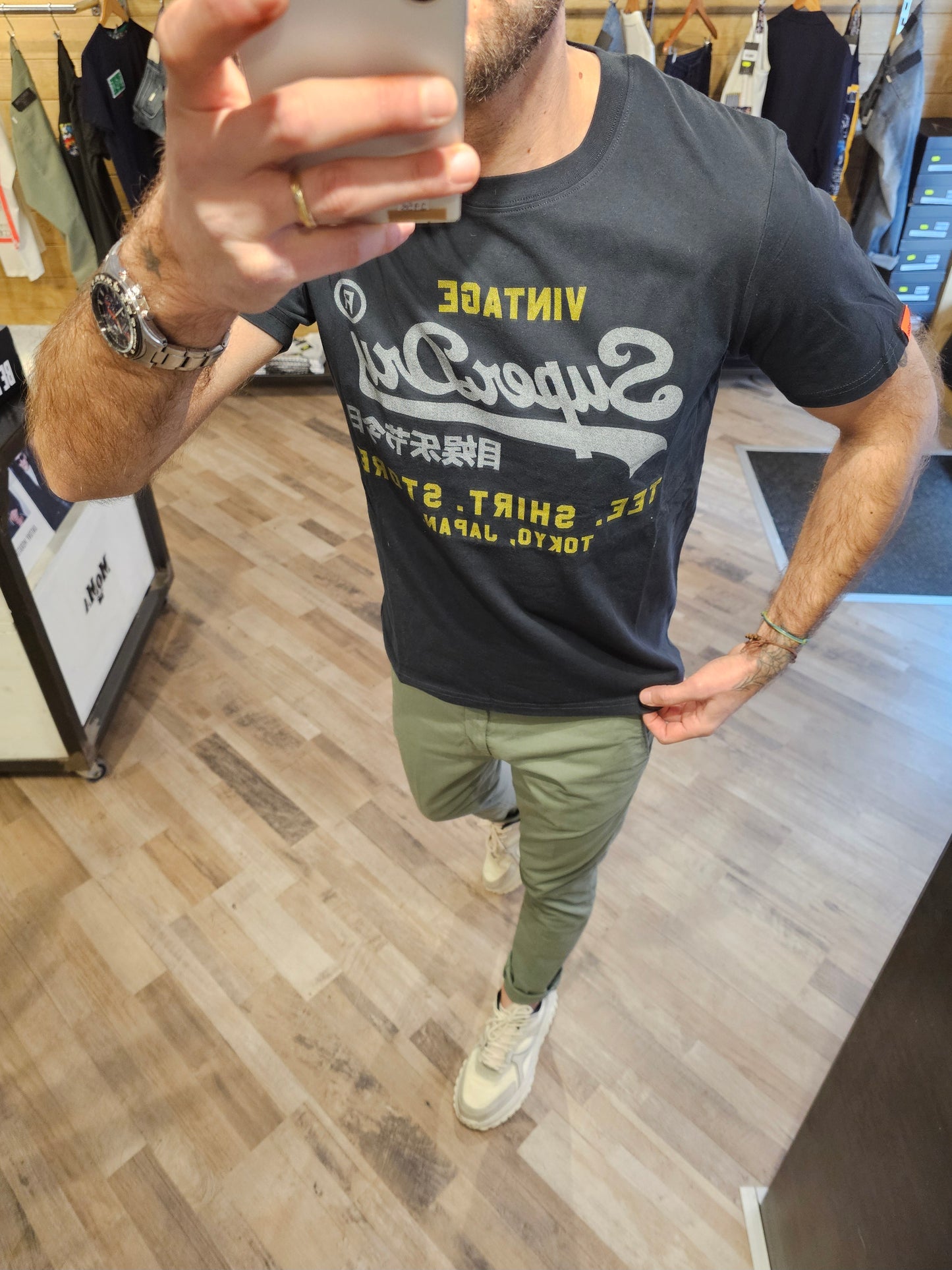 T-SHIRT JAPAN VINTAGE SUPERDRY