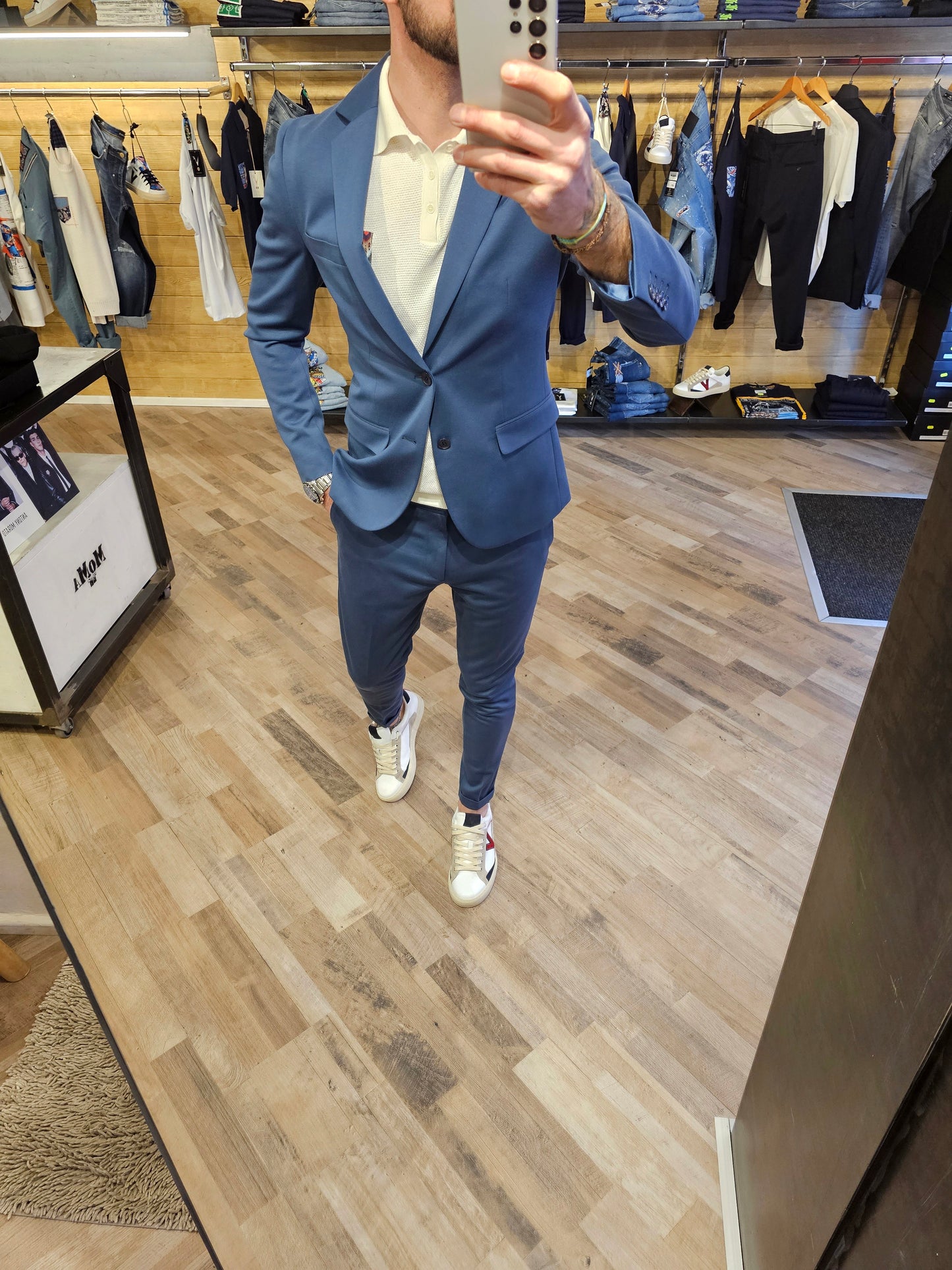 ABITO ASHE AZZURRO ANTONY MORATO SUPERFLEX