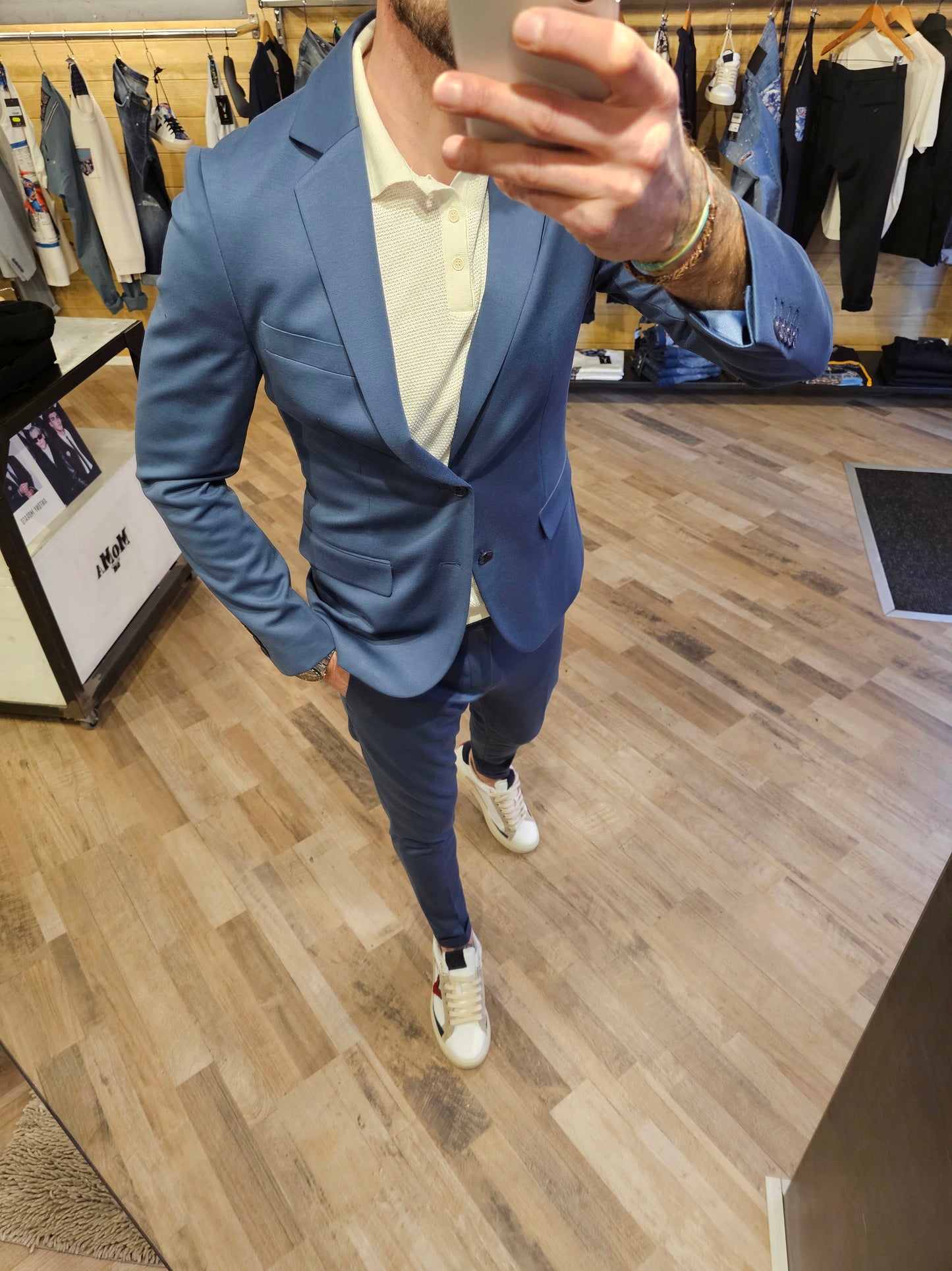 ABITO ASHE AZZURRO ANTONY MORATO SUPERFLEX