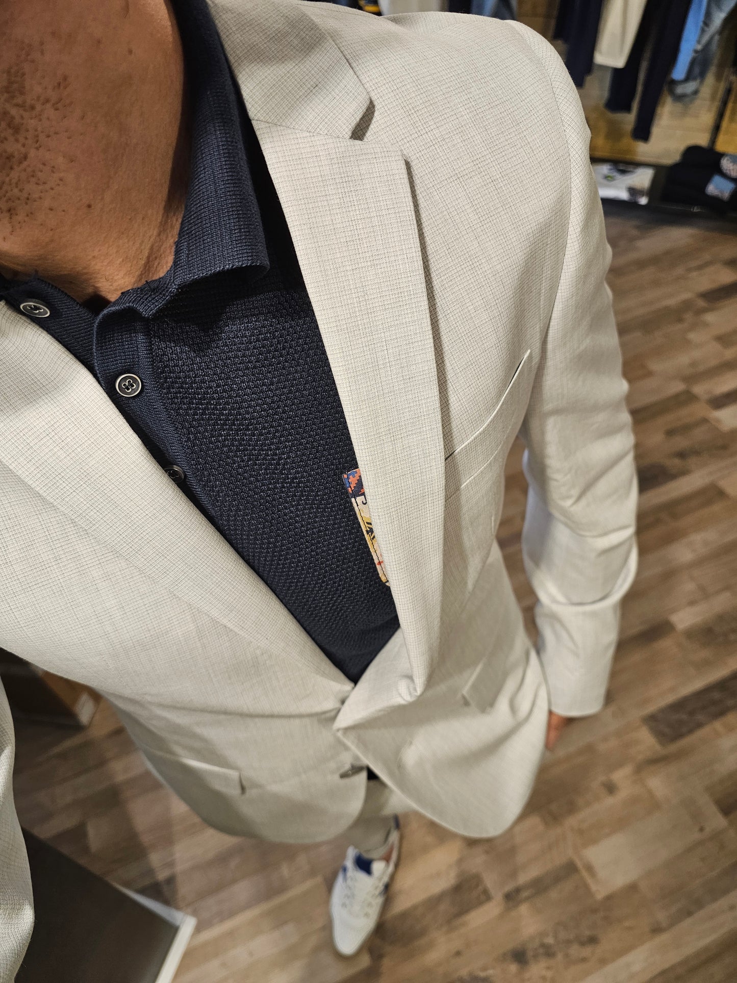 ABITO  BONNIE GRIGIO MICROFANTASIA