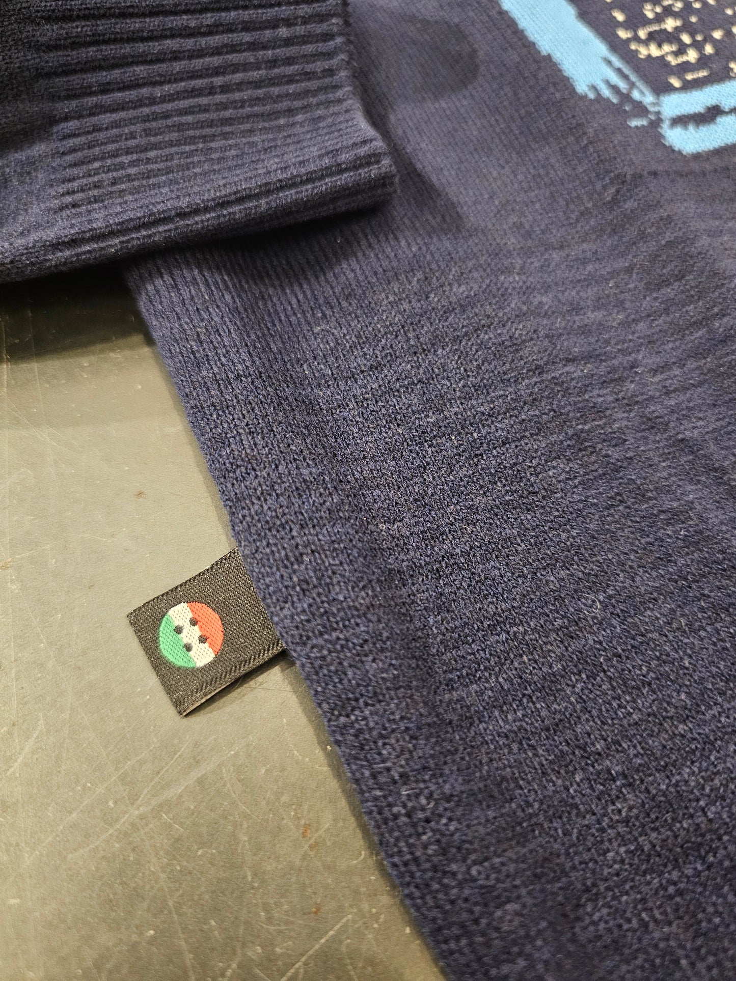 MAGLIA IN COTONE RICAMO VESPA