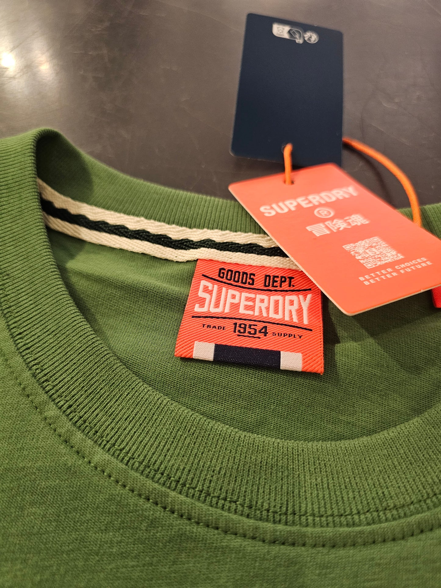 T-SHIRT PISTACCHIO JAPAN DEPT SUPERDRY