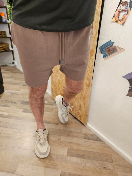 PANTALONCINO FELPA CON LACCETTI