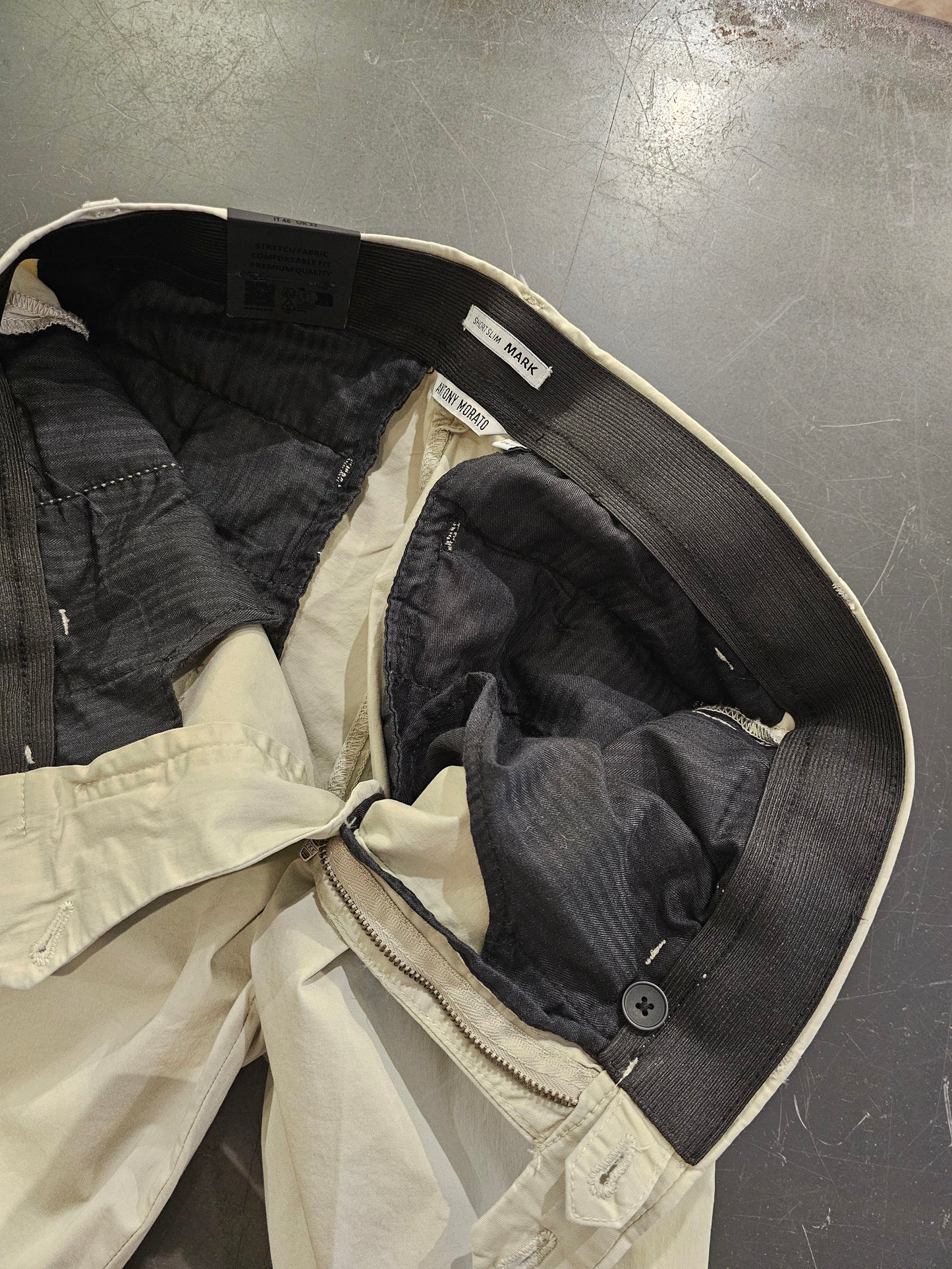 PANTALONCINO CHINO MARK SABBIA