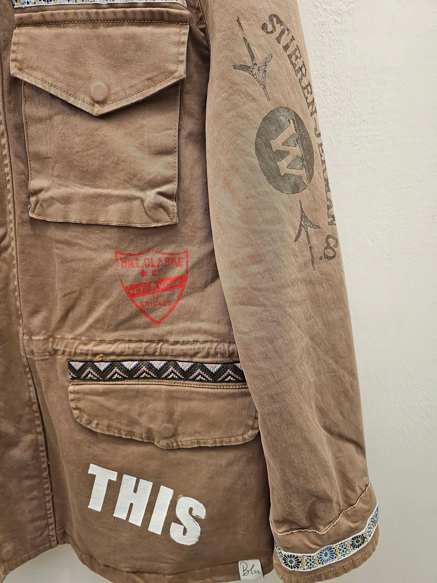 GIACCA SAFARI BLOCK ELEVEN