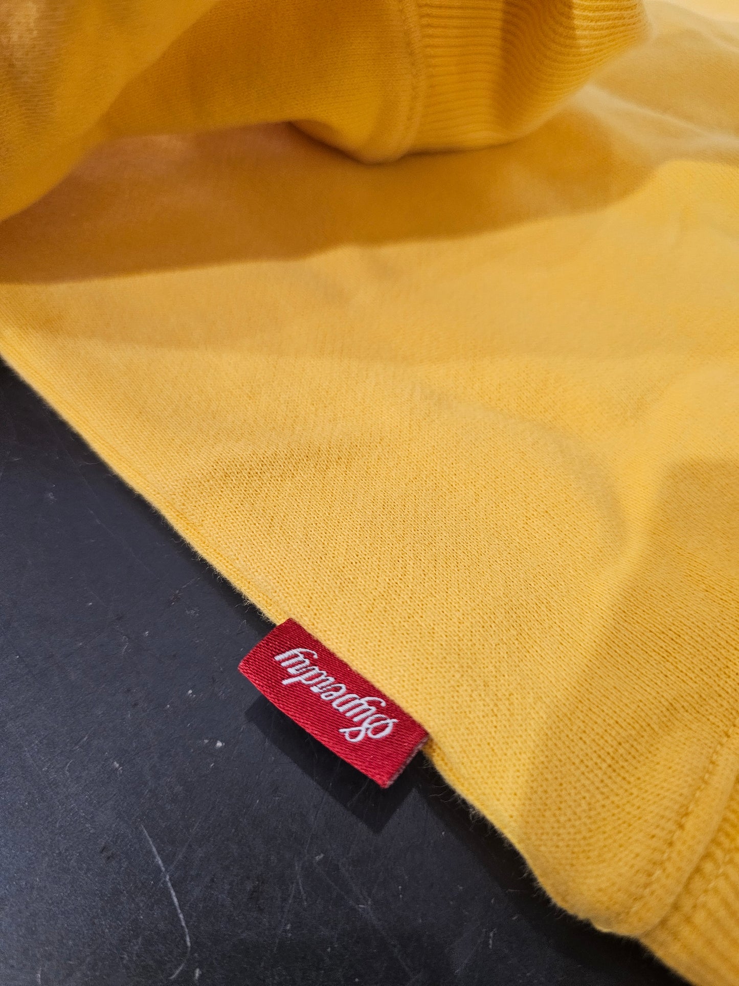 FELPA SUPERDRY MARINE GIALLA