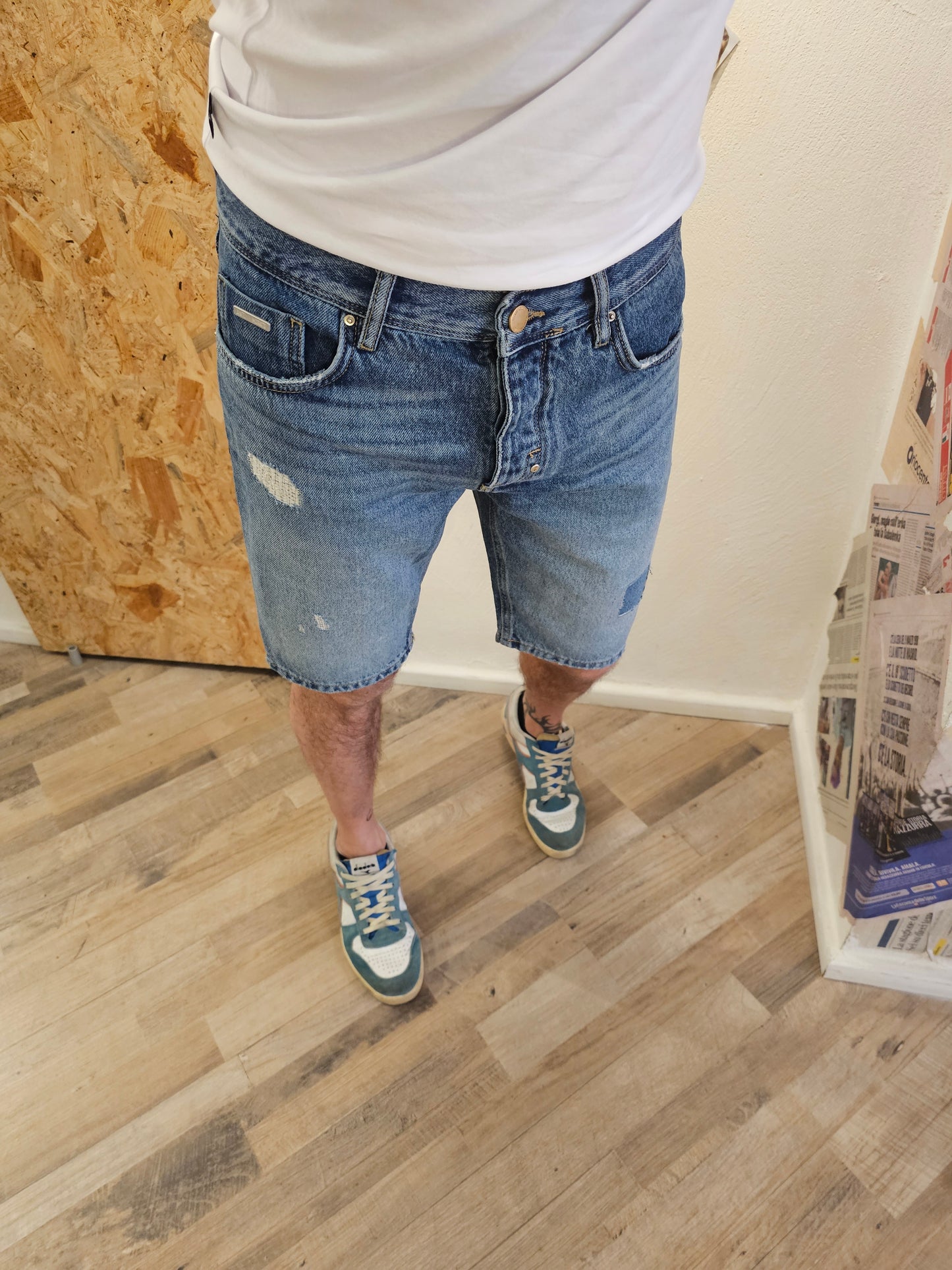 PANTALONCINO ARGON CON TOPPA