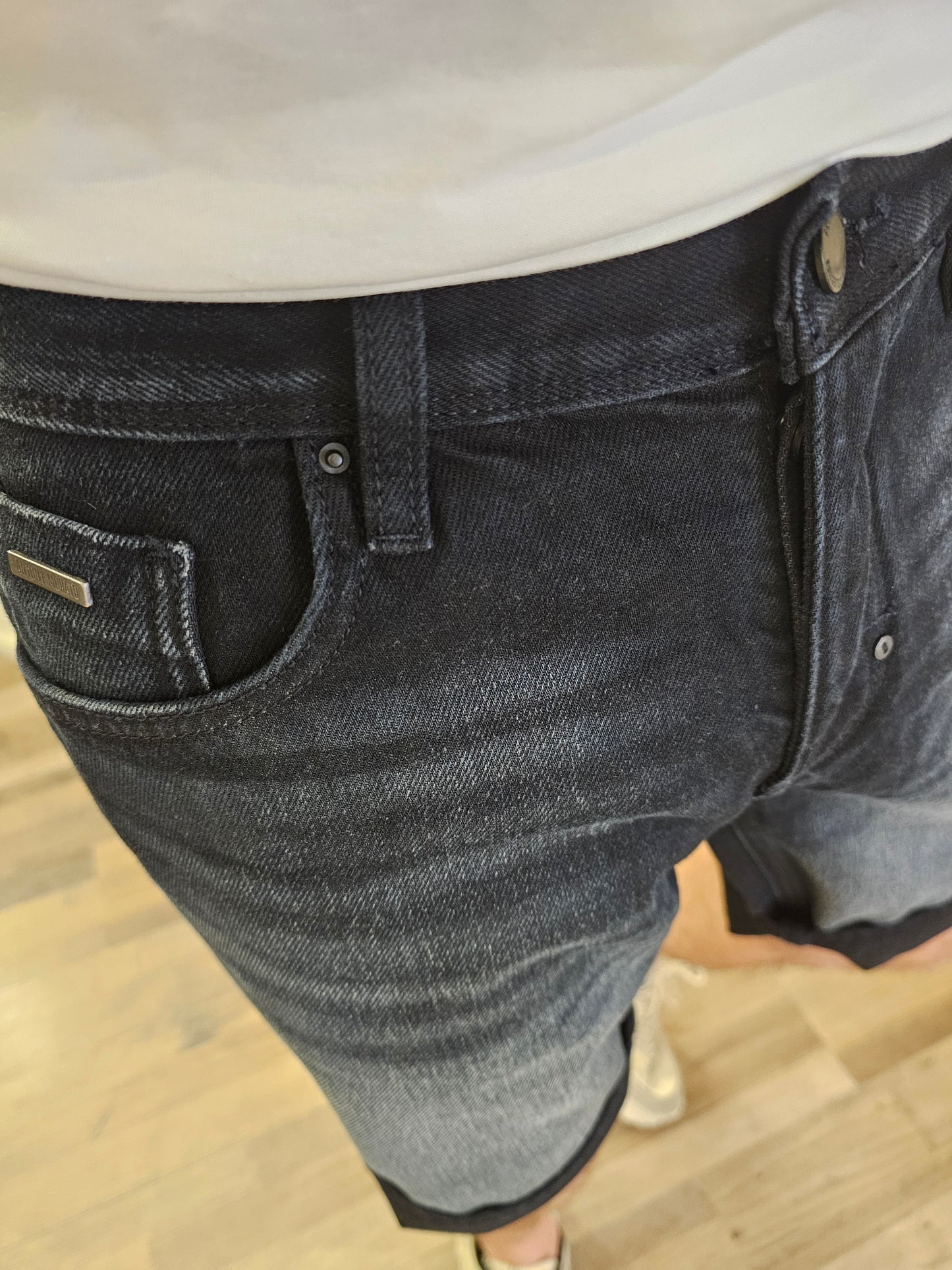 PANTALONCINO ARGON BLU CON STRIATURE
