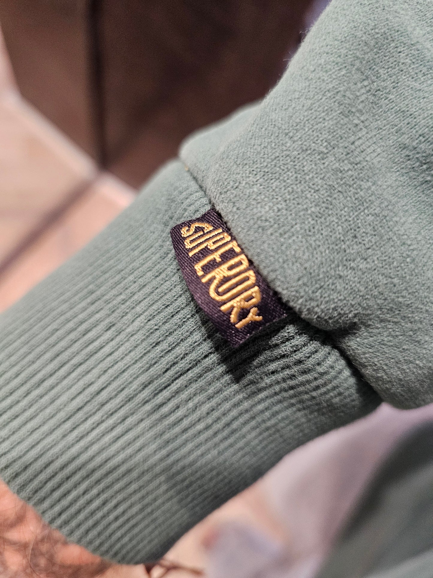 FELPA SUPERDRY MOUNTAIN VERDE
