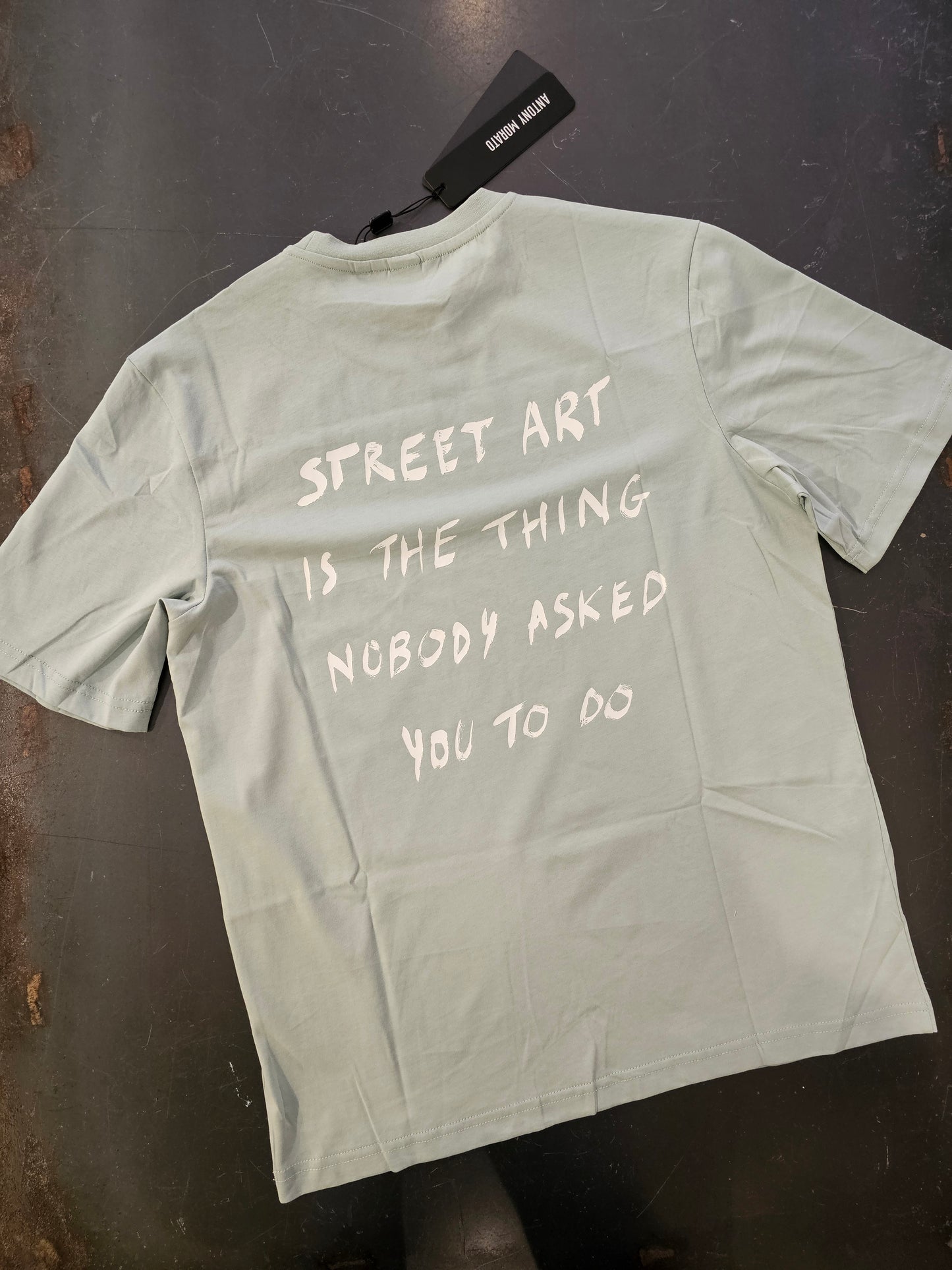 T-SHIRT STREET ART ANTONY MORATO
