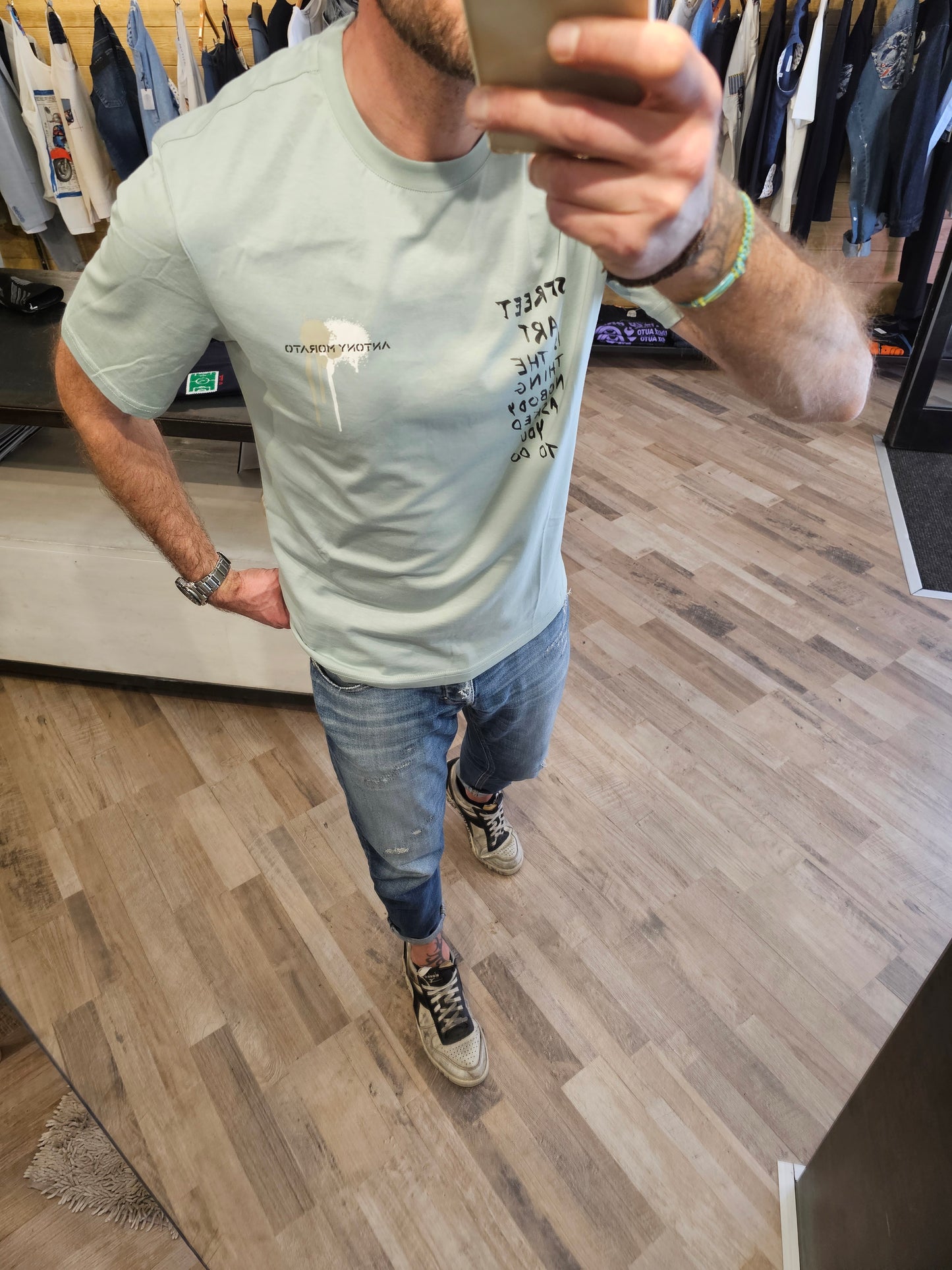 T-SHIRT STREET ART ANTONY MORATO