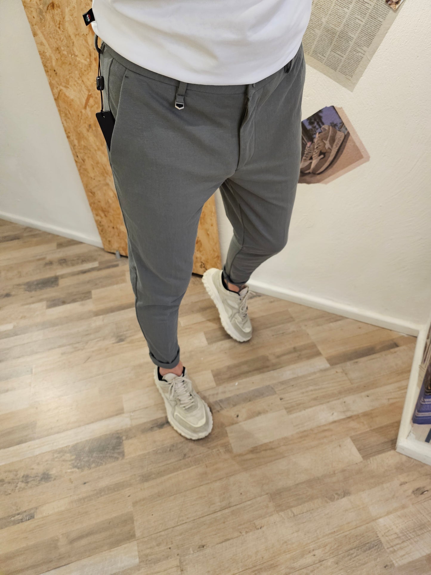 PANTALONE CHINO ASHE LINO VERDONE