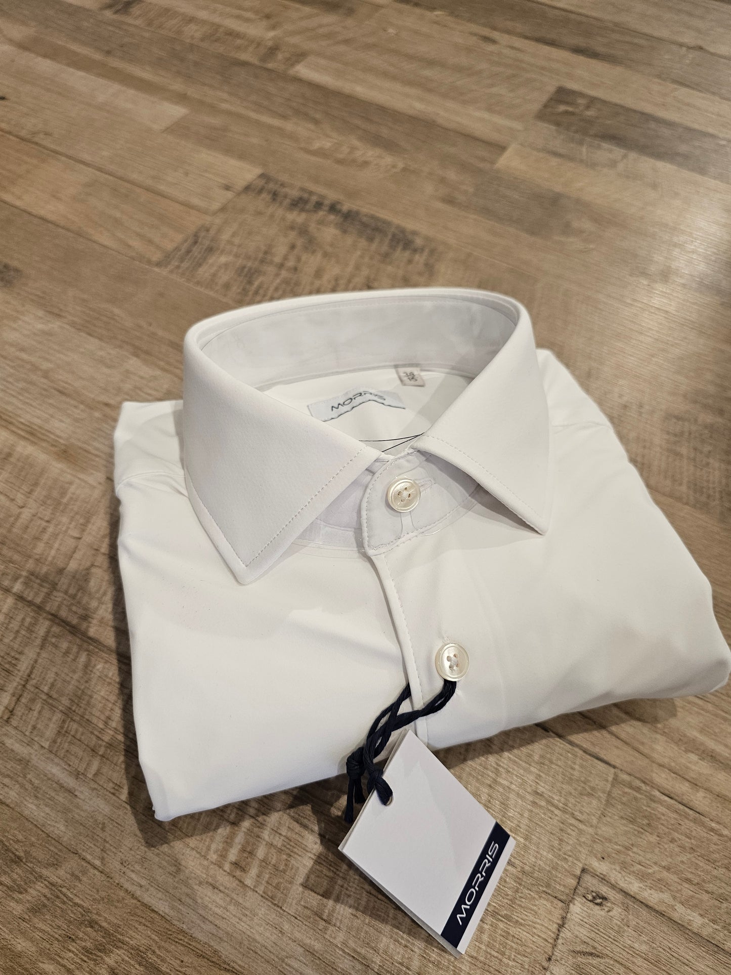 CAMICIA BIANCA PERFORMANCE NO STIRO