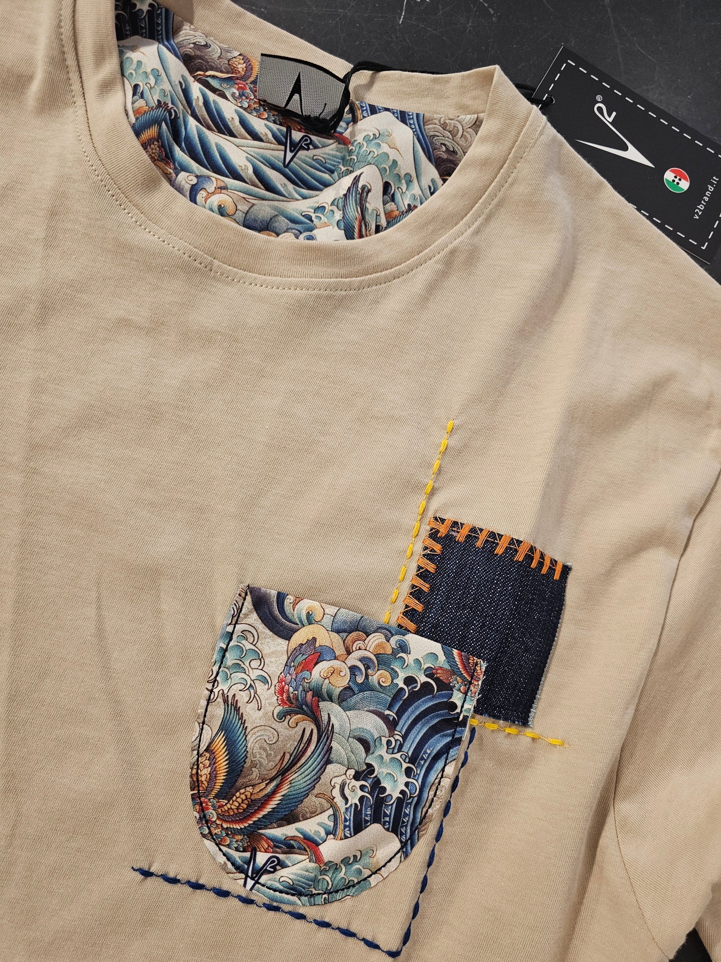 T-SHIRT PREMIUM SABBIA