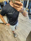 T-SHIRT COLLO LAVORATO