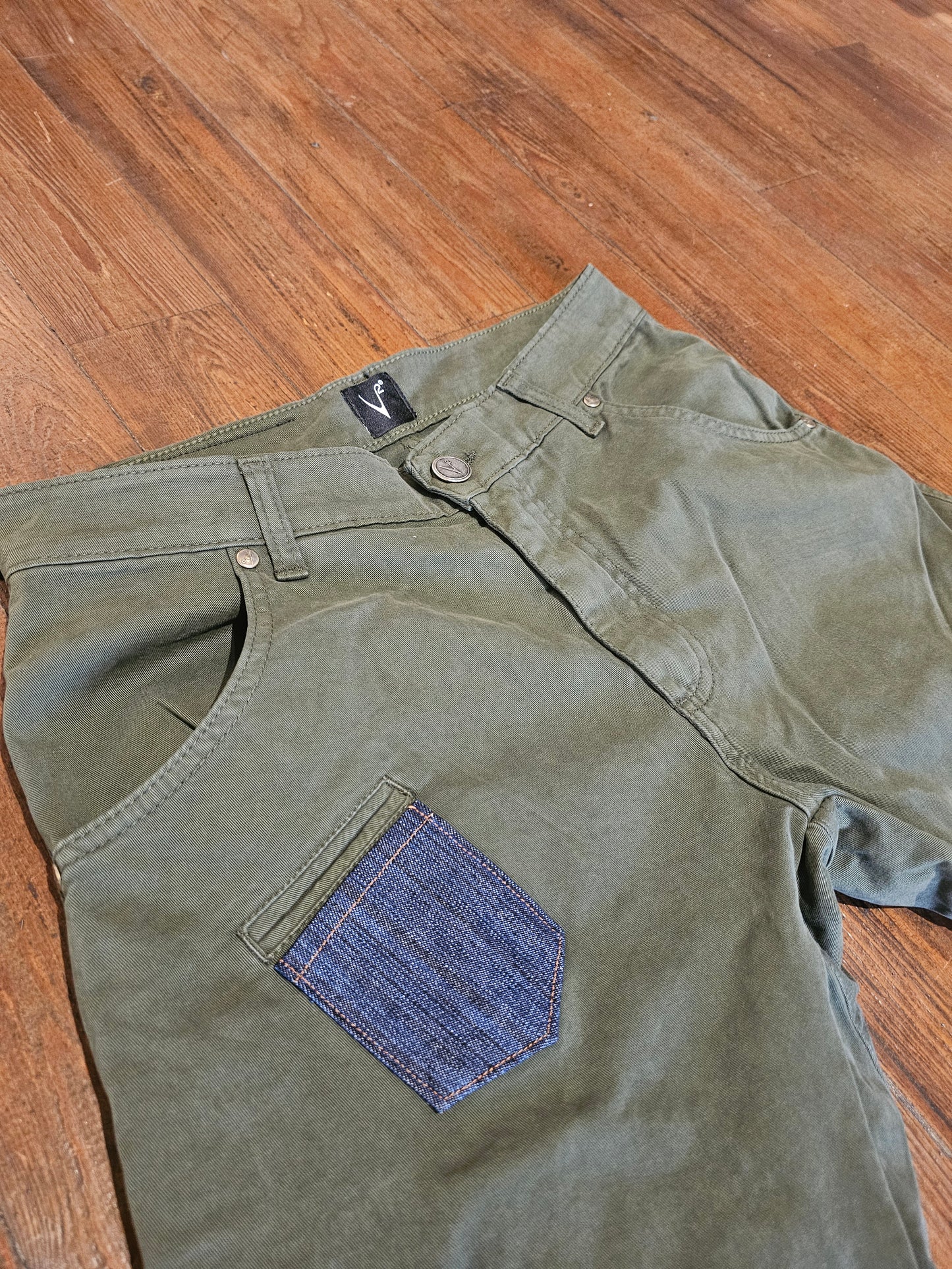 CARGO VERDONE TASCHE VELLUTO