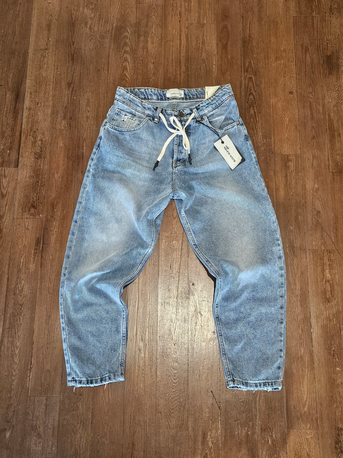 JEANS CROPPED LACCIO