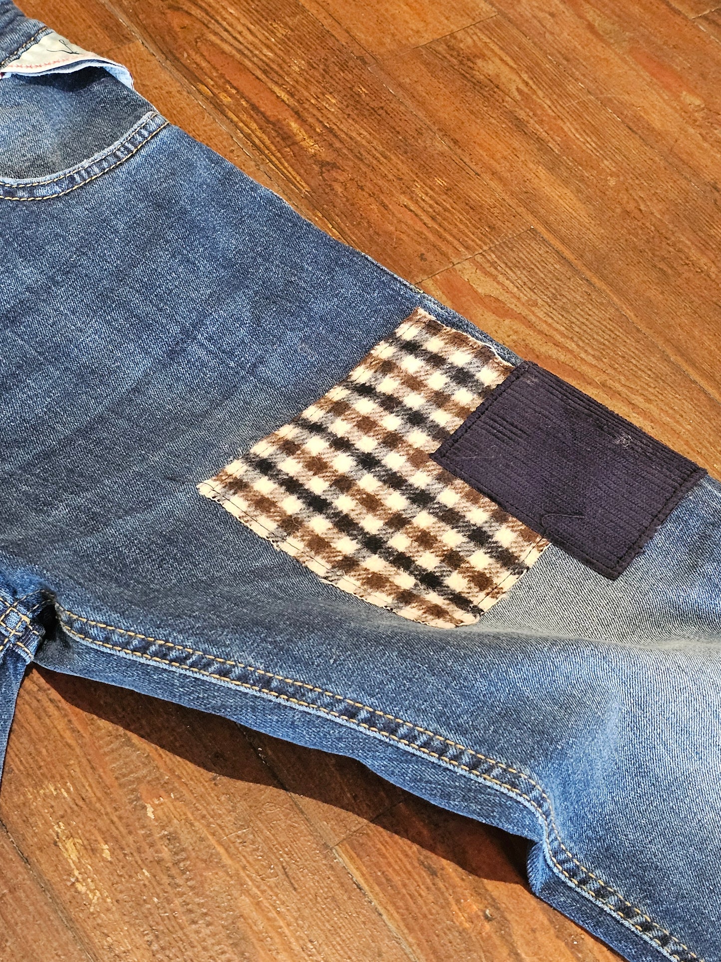 JEANS V2 PATCHWORK