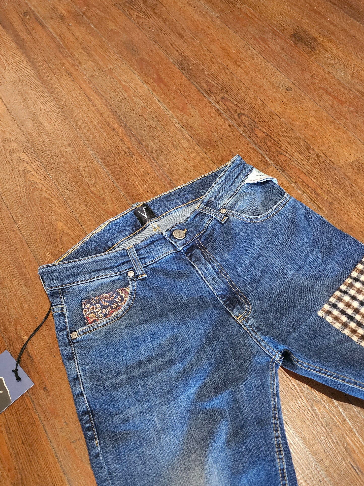 JEANS V2 PATCHWORK