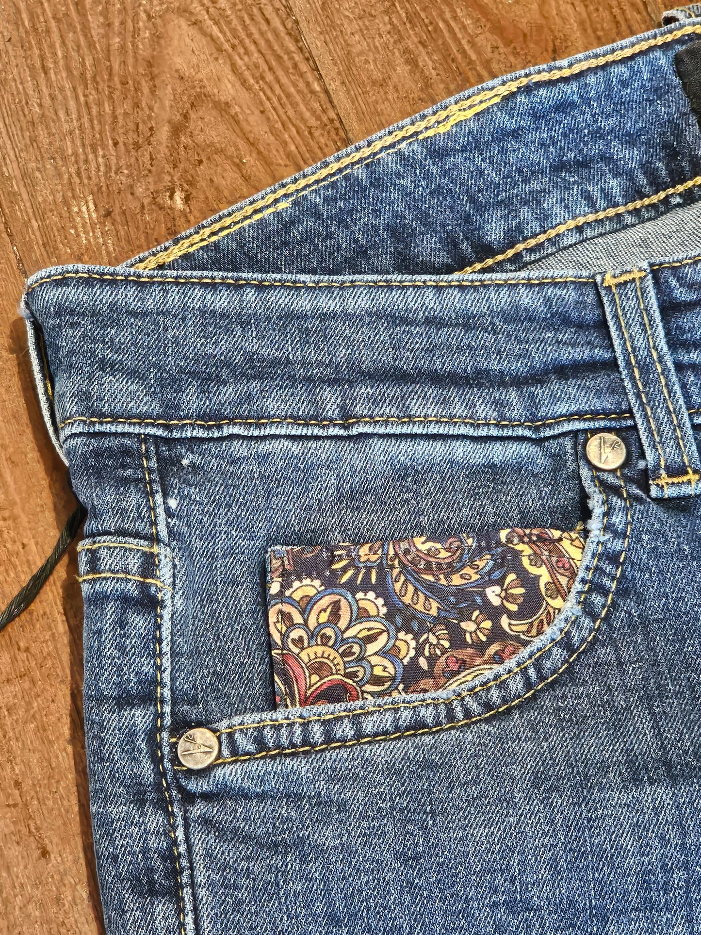 JEANS V2 PATCHWORK