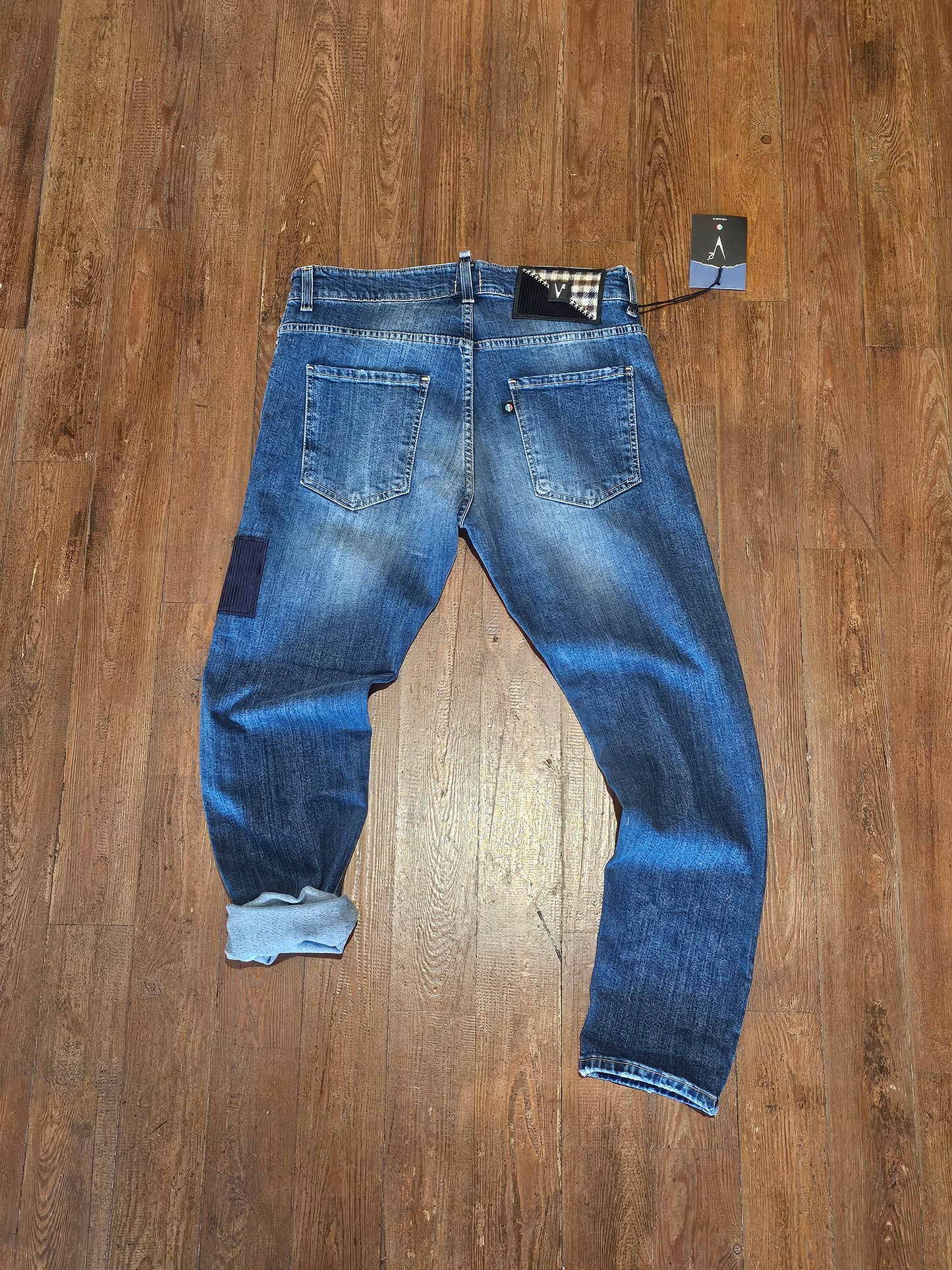 JEANS V2 PATCHWORK