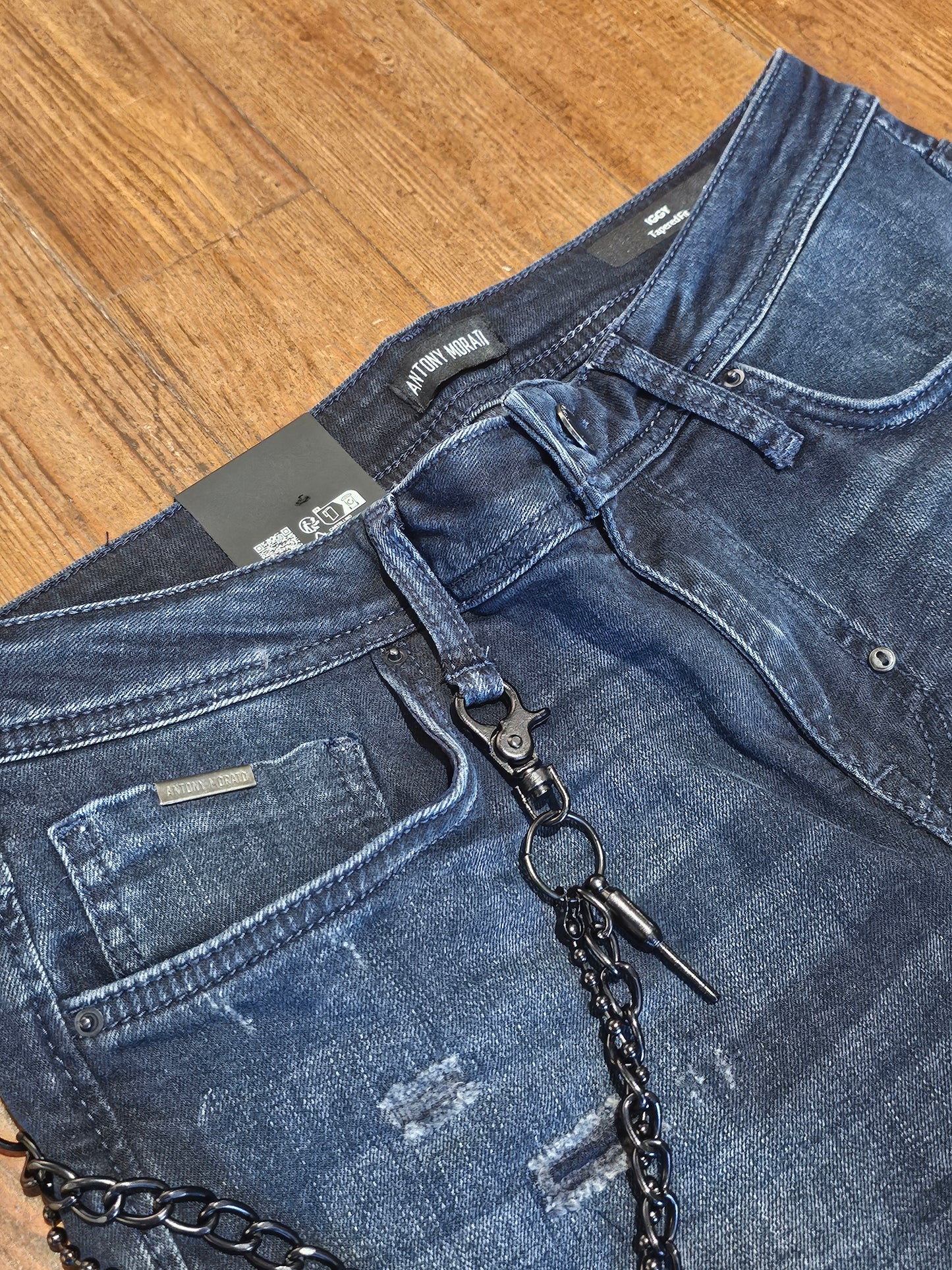 JEANS IGGY CON ACCESSORIO