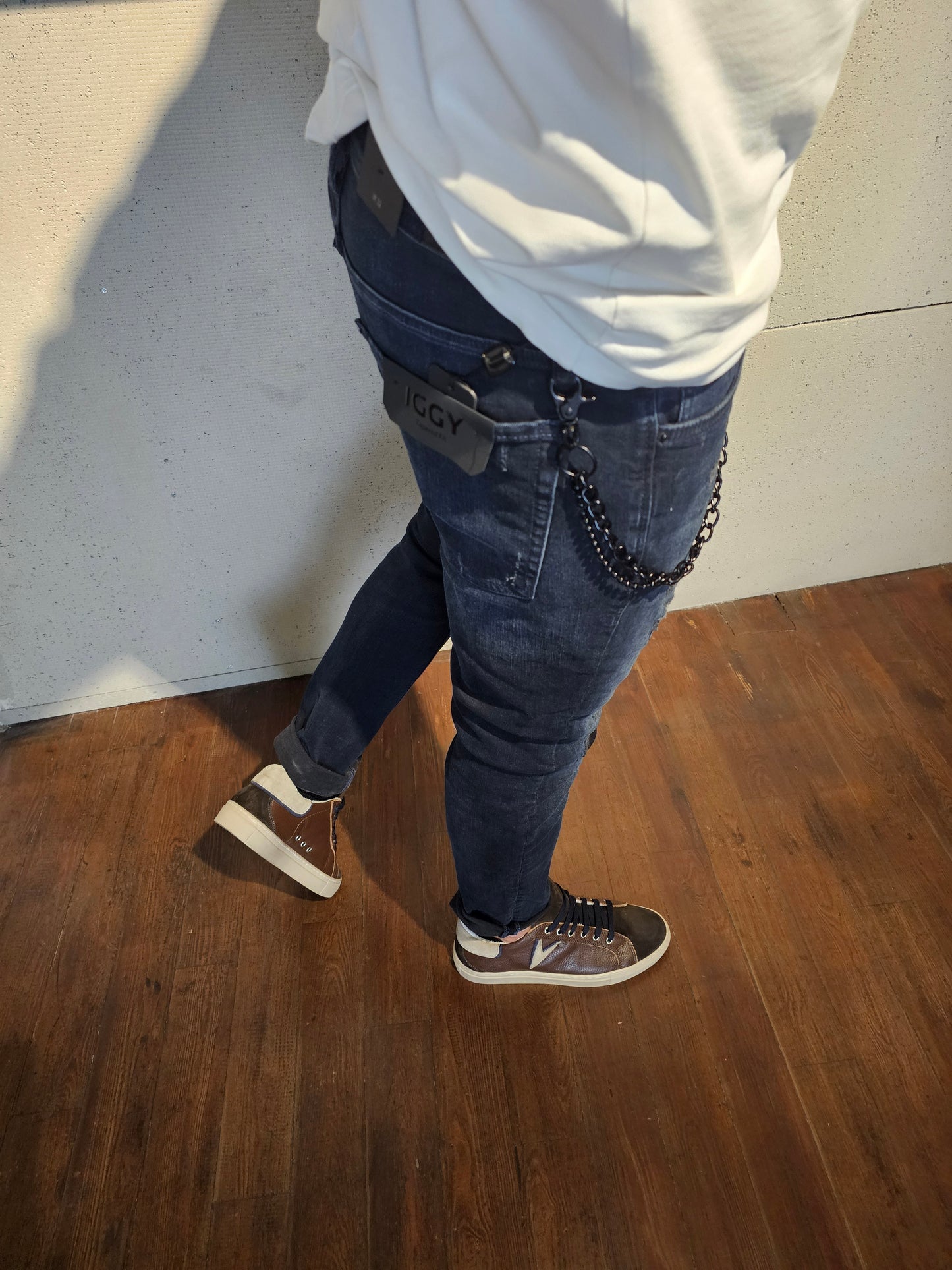 JEANS IGGY CON ACCESSORIO