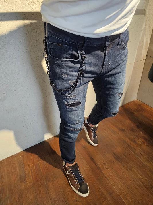 JEANS IGGY CON ACCESSORIO