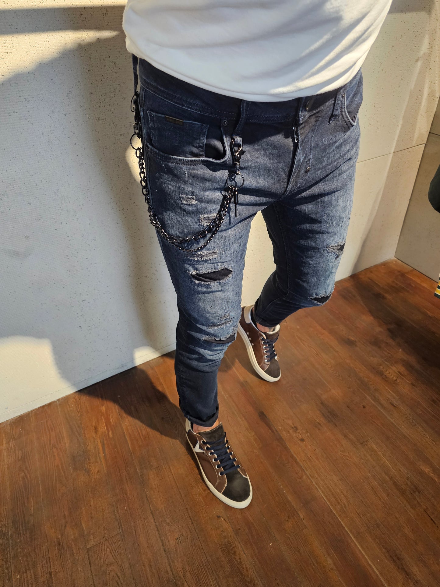 JEANS IGGY CON ACCESSORIO