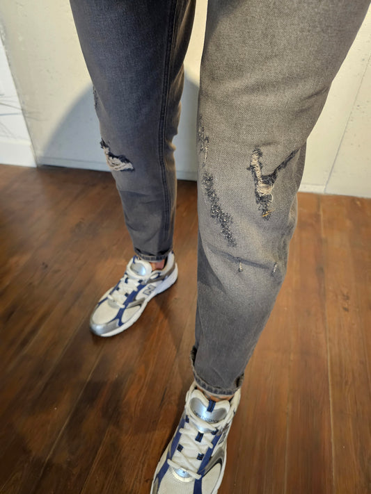 JEANS ARGON GRIGIO SABBIATO
