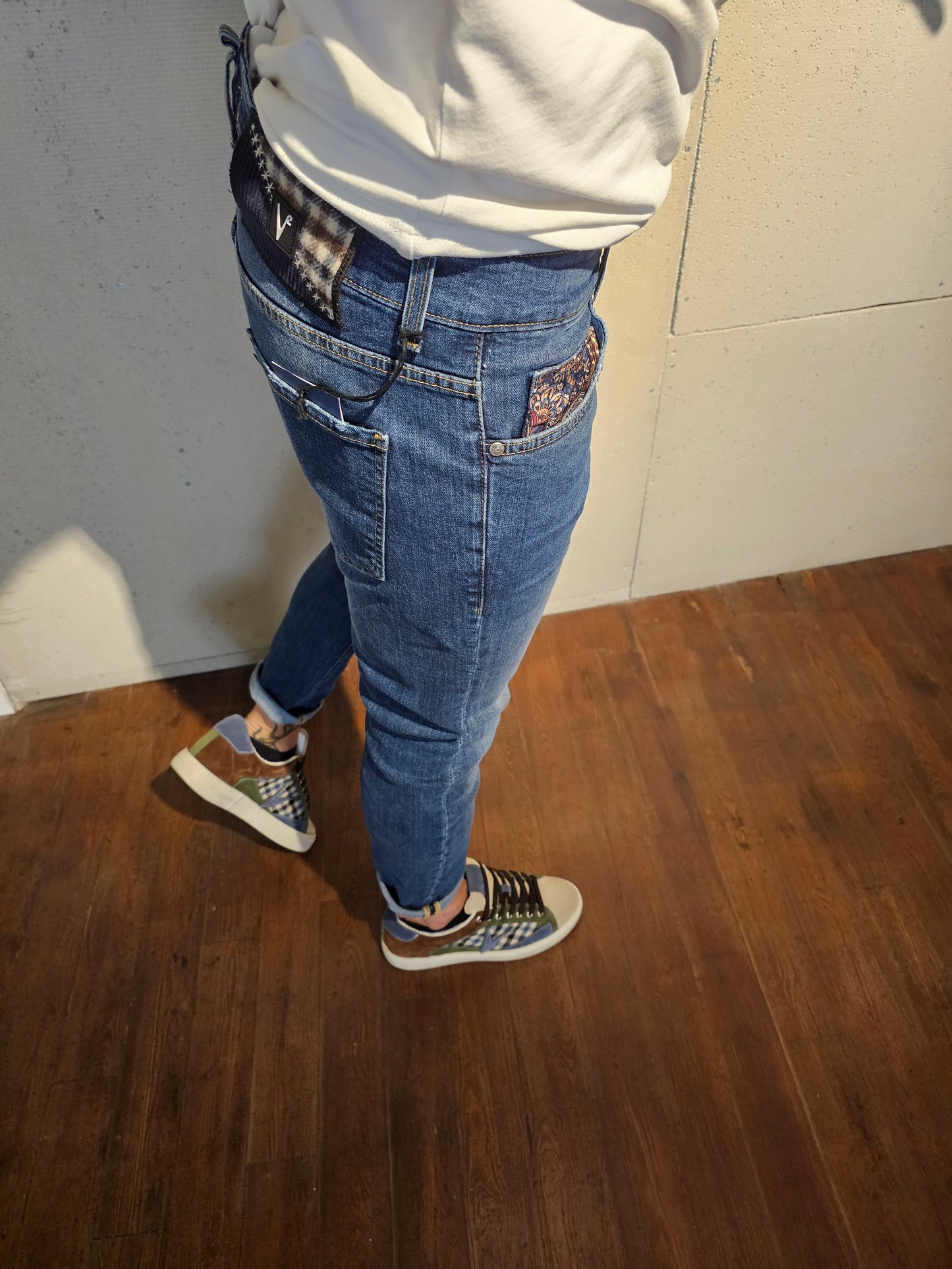JEANS V2 PATCHWORK