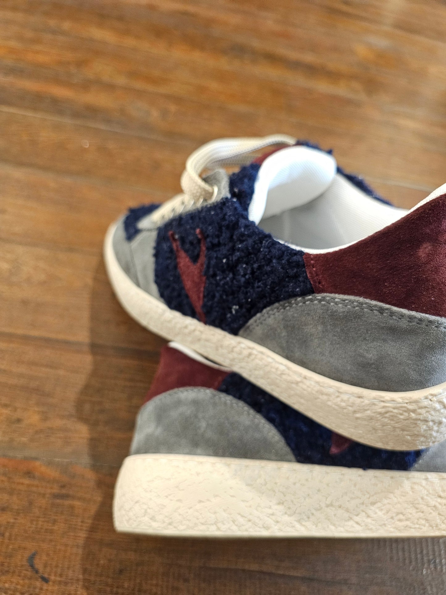 SNEAKERS V2 RICCIOLO BLU BORDEAUX