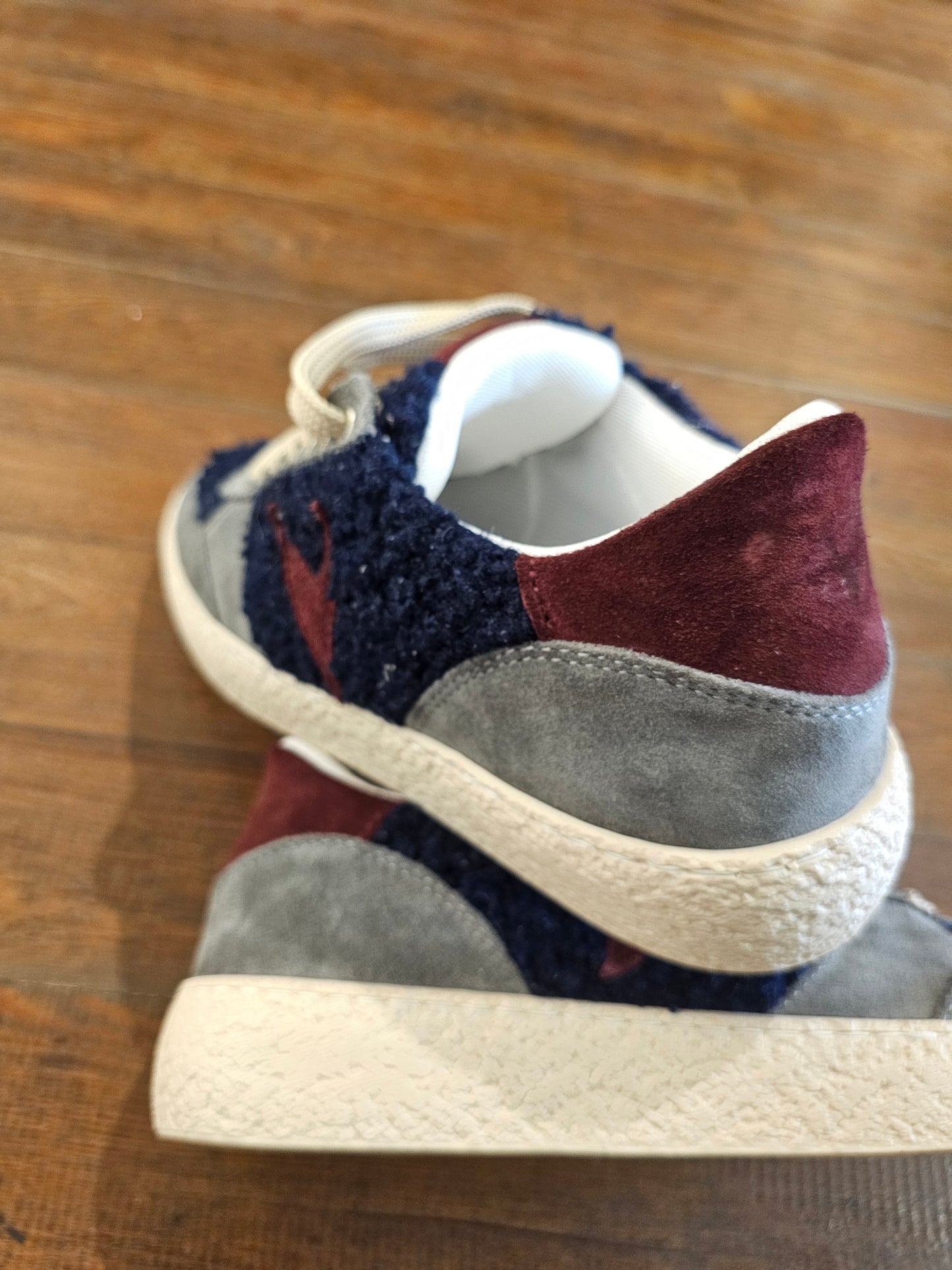 SNEAKERS V2 RICCIOLO BLU BORDEAUX