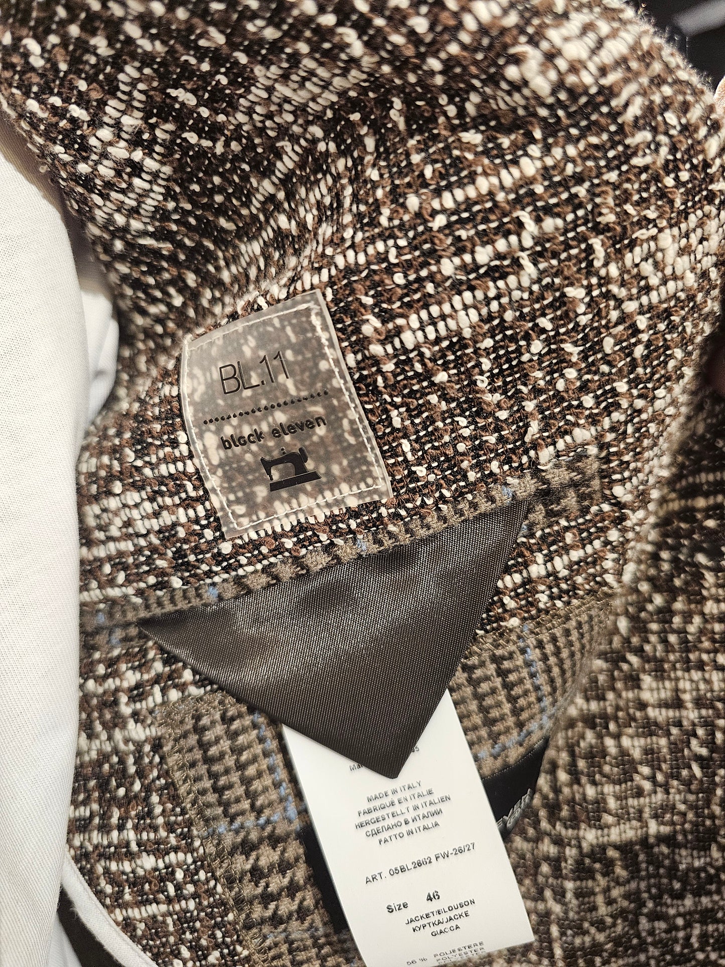 GIACCA BOUCLE' INTRECCIATO