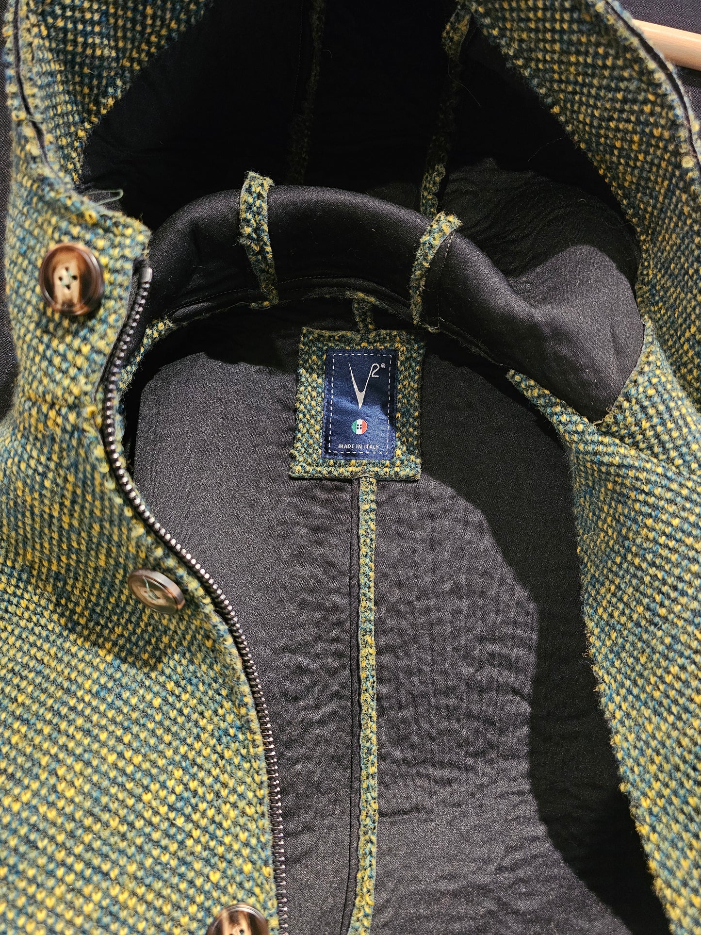 PARKA CORTO PUNTO RISO VERDE