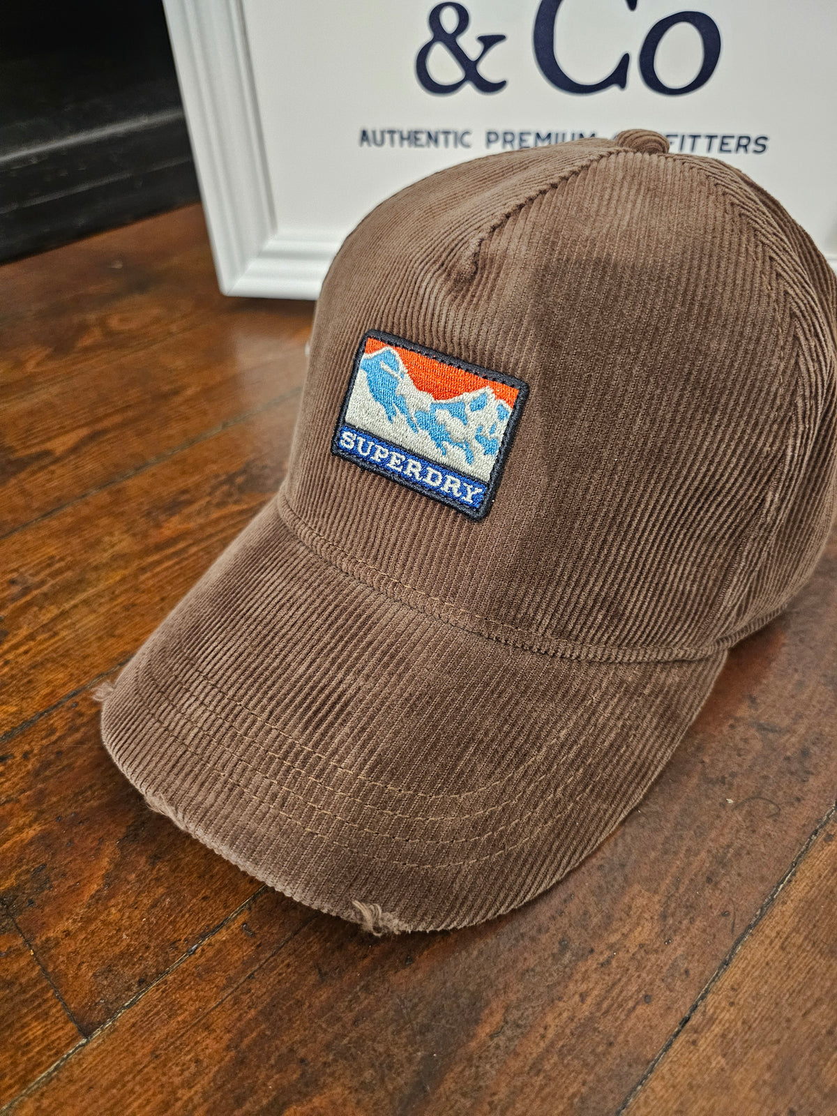 CAPPELLINO TRUCKER VELLUTO MARRONE