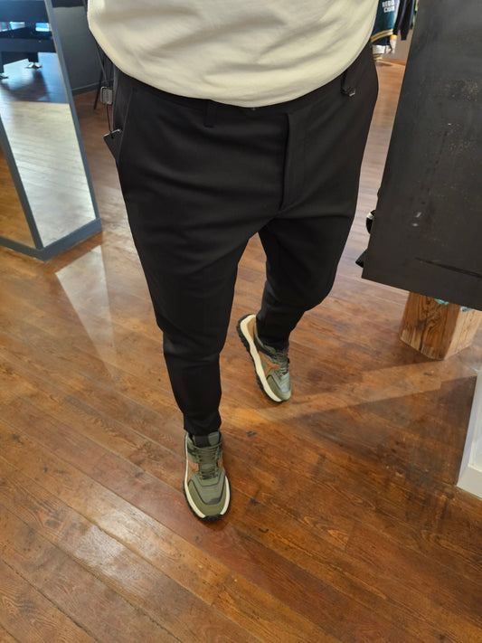 PANTALONE CHINO TECHNICAL NERO