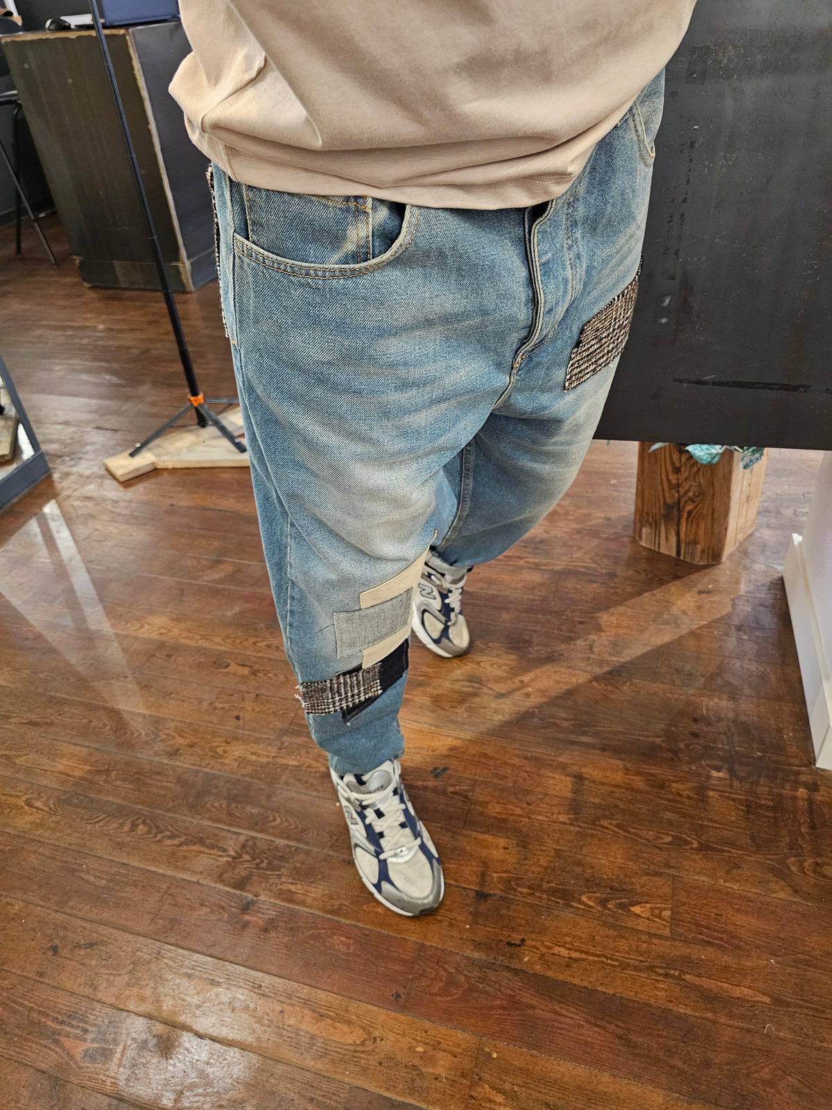 JEANS TOPPE OVER/D