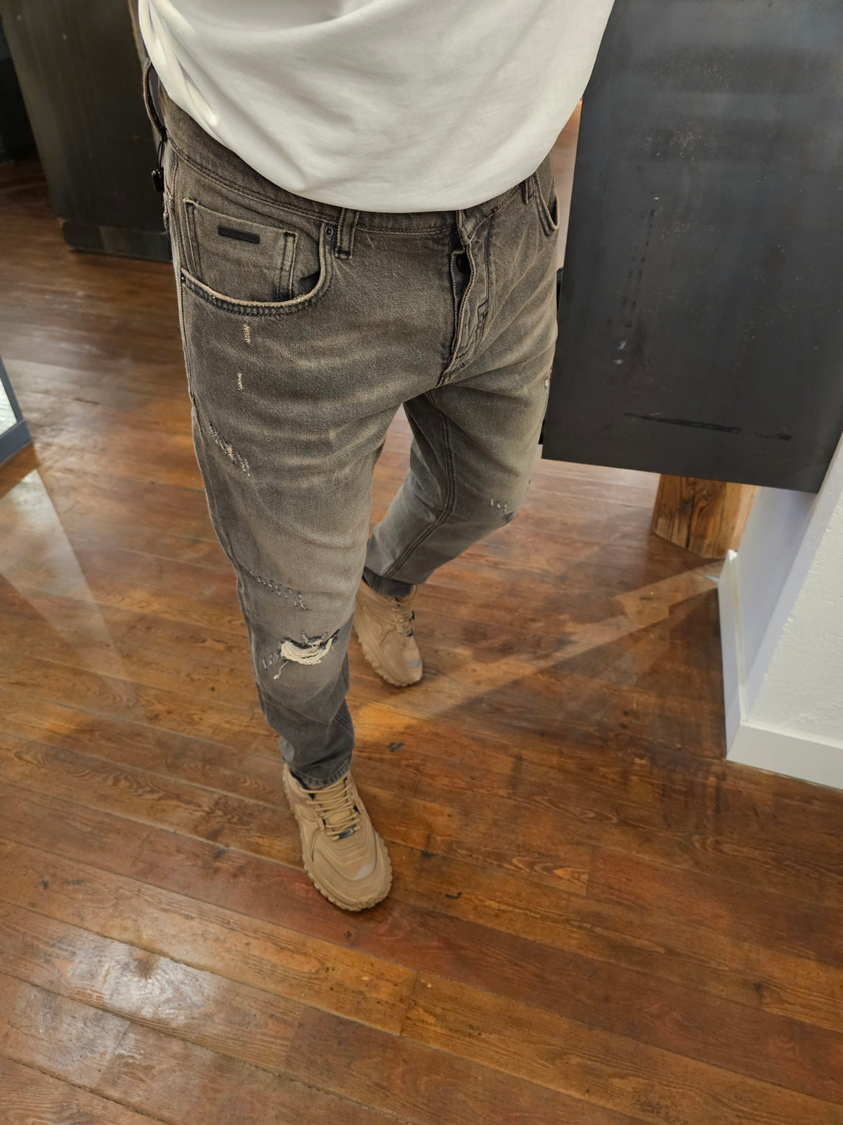 JEANS ARGON GRIGIO SABBIATO