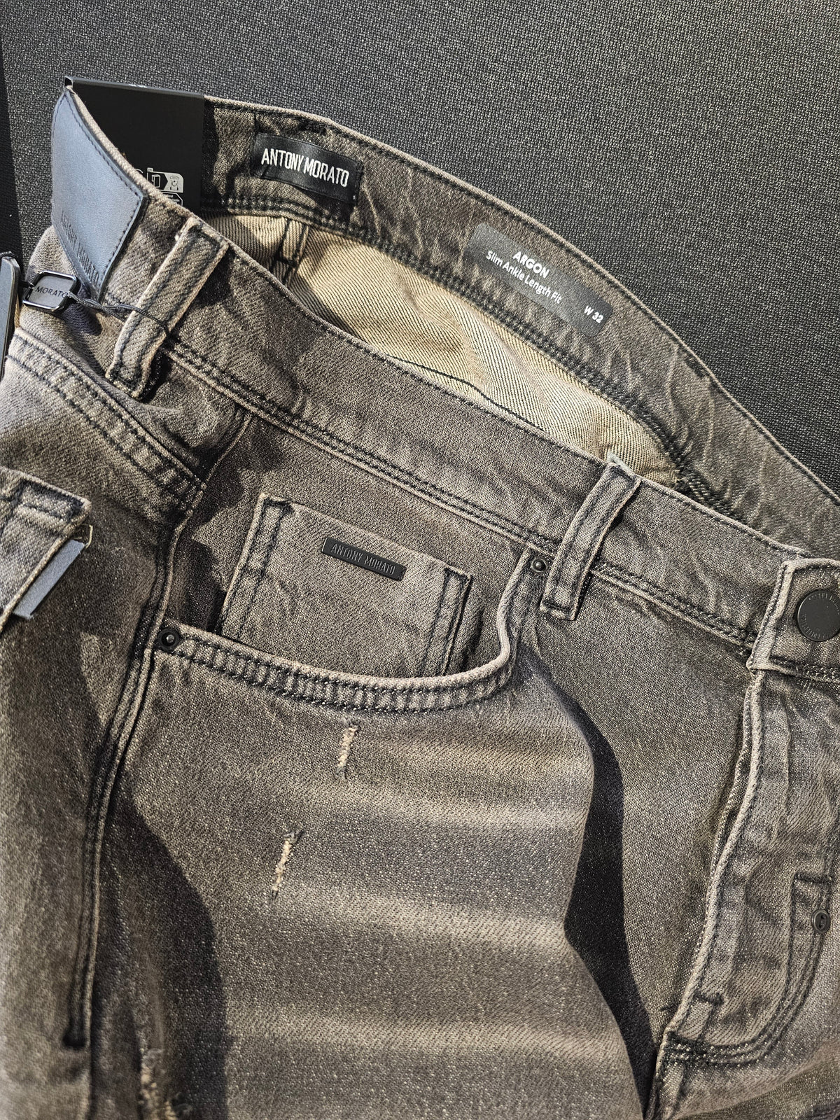 JEANS ARGON GRIGIO SABBIATO