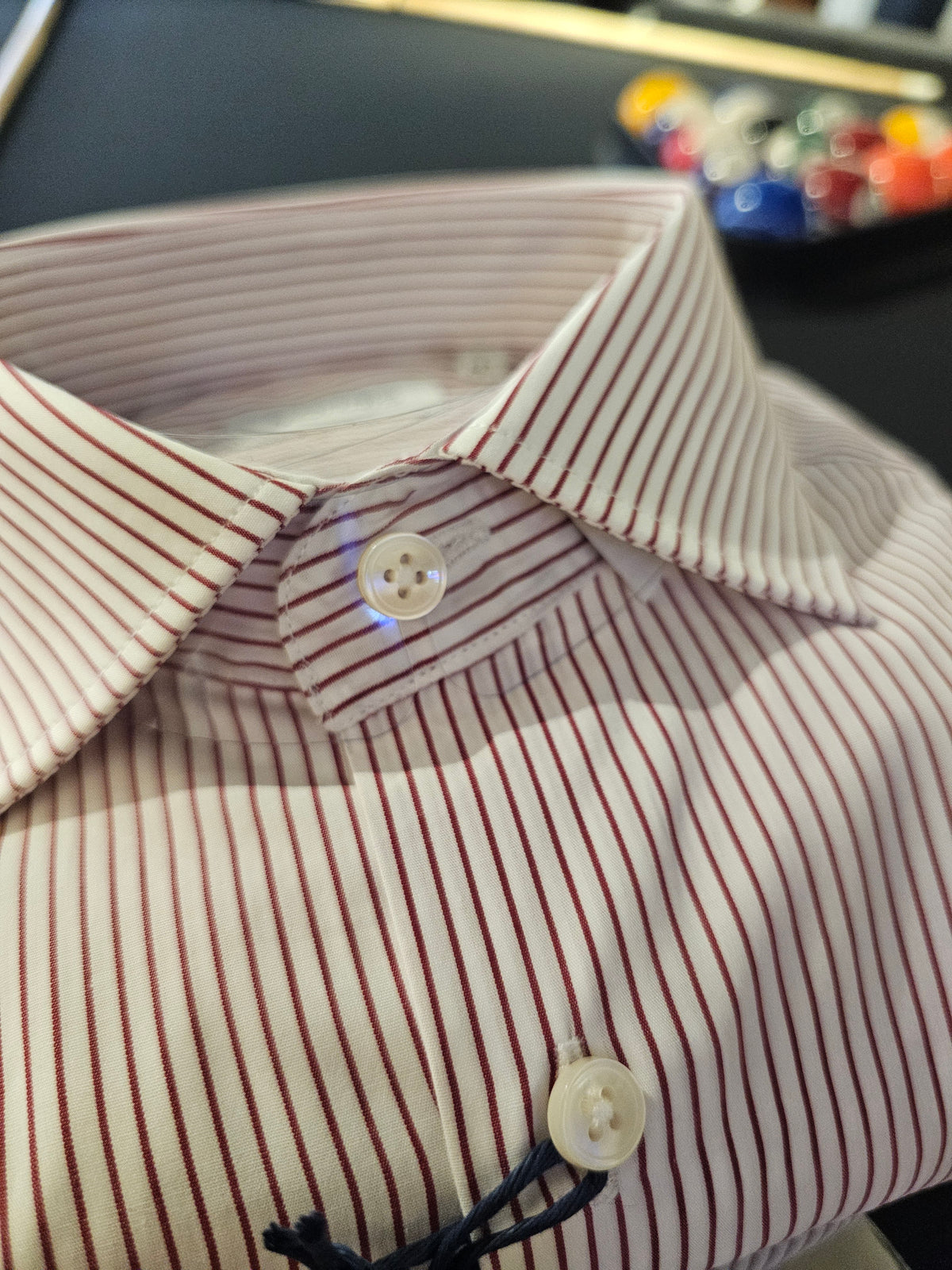 CAMICIA RIGA ROSSA