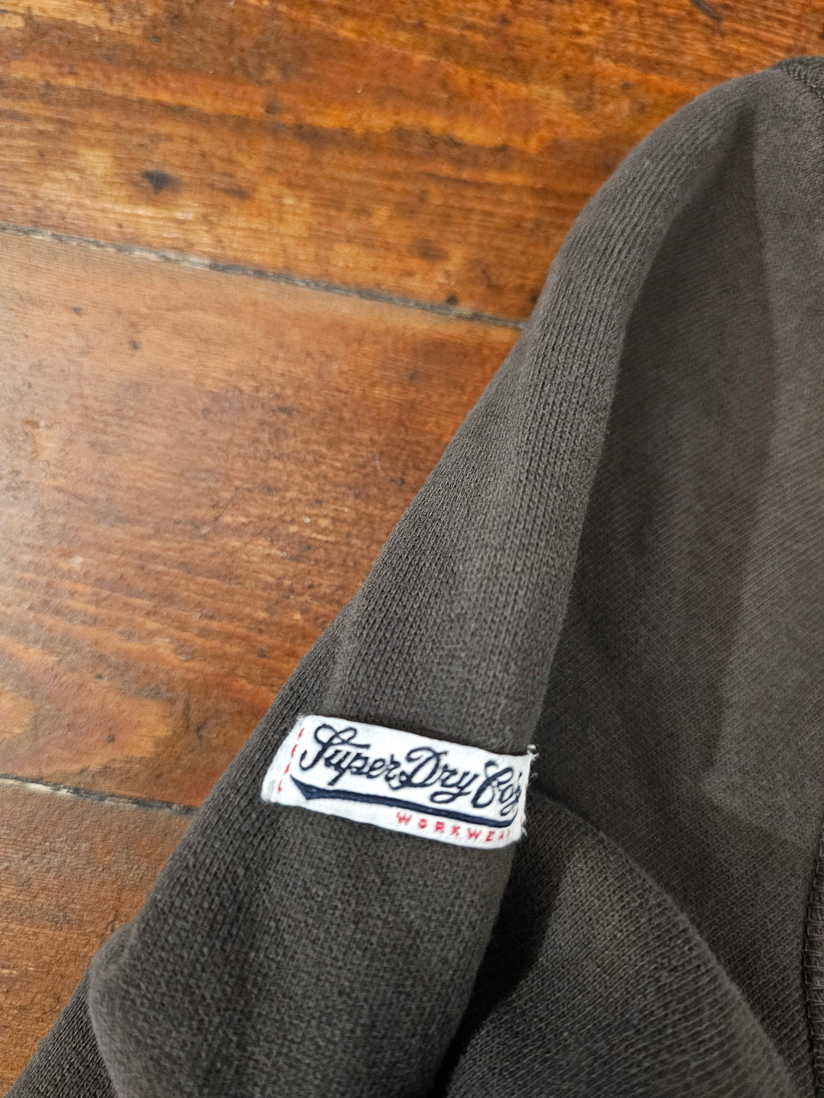 FELPA VERDONE SUPERDRY