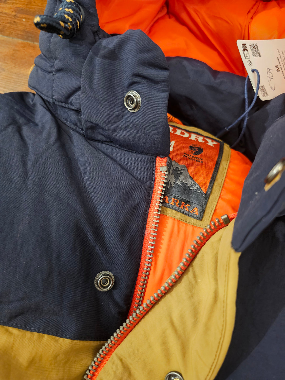 GIUBBINO BICOLORE SUPERDRY