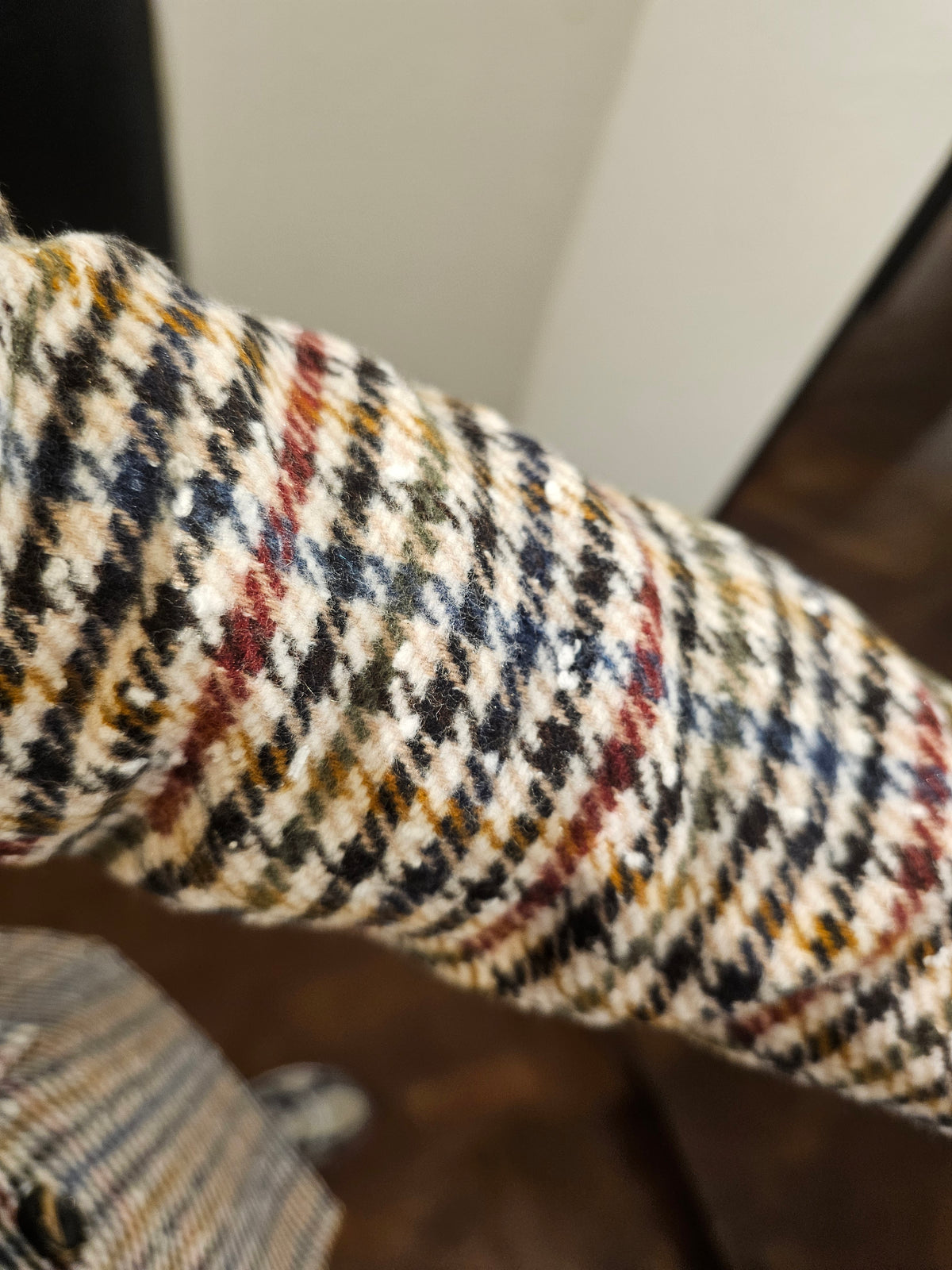 CAPPOTTO PIED DE POULE